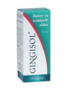 Interherb Gingisol íny és szájápoló oldat - 10 ml kisképe
