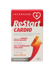 Interherb Restart Cardio tabletta - 60 db kisképe