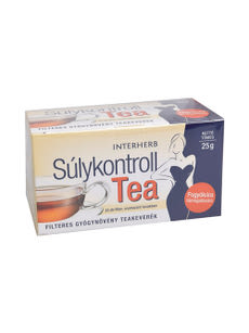 Interherb súlykontroll tea filter - 25 db kisképe