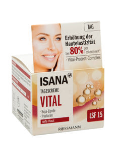Isana Vital nappali krém F15 - 50 ml kisképe