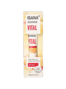 Isana vital szemkörnyékápoló krém - 15 ml kisképe