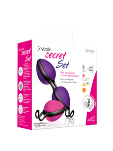 Joydivision Joyballs Secret Set magneta purple black - 1 db kisképe