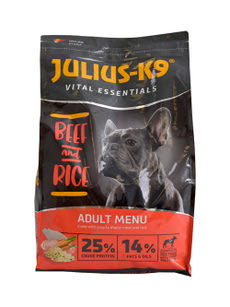 Julius-k9 Adult highpremium marhával és rizzsel - 3 kg kisképe