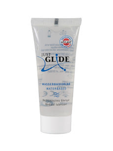 Just glide vízbázisú síkosító - 20 ml kisképe