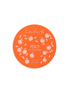 Lovely fixáló púder /peach - 1 db
