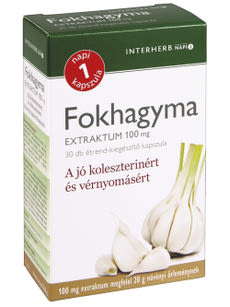 Interherb Napi 1 Fokhagyma Extraktum kapszula - 30 db kisképe