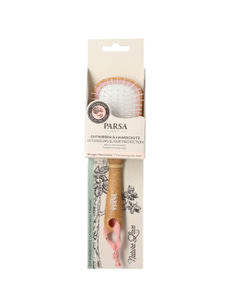 Parsa Beauty ovális hajkefe natúr parafából /kicsi - 1 db kisképe