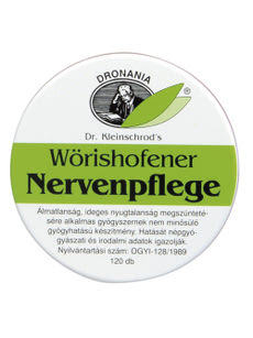 Wörishofeni Nervenpflege nyugtató tabletta - 120 db kisképe