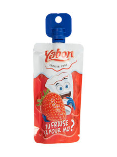 Yabon P'tits Toqués® epres joghurtos tejtermék - 80 g kisképe