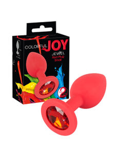 You2Toys szilikon anál dildó - kicsi piros - 1 db kisképe