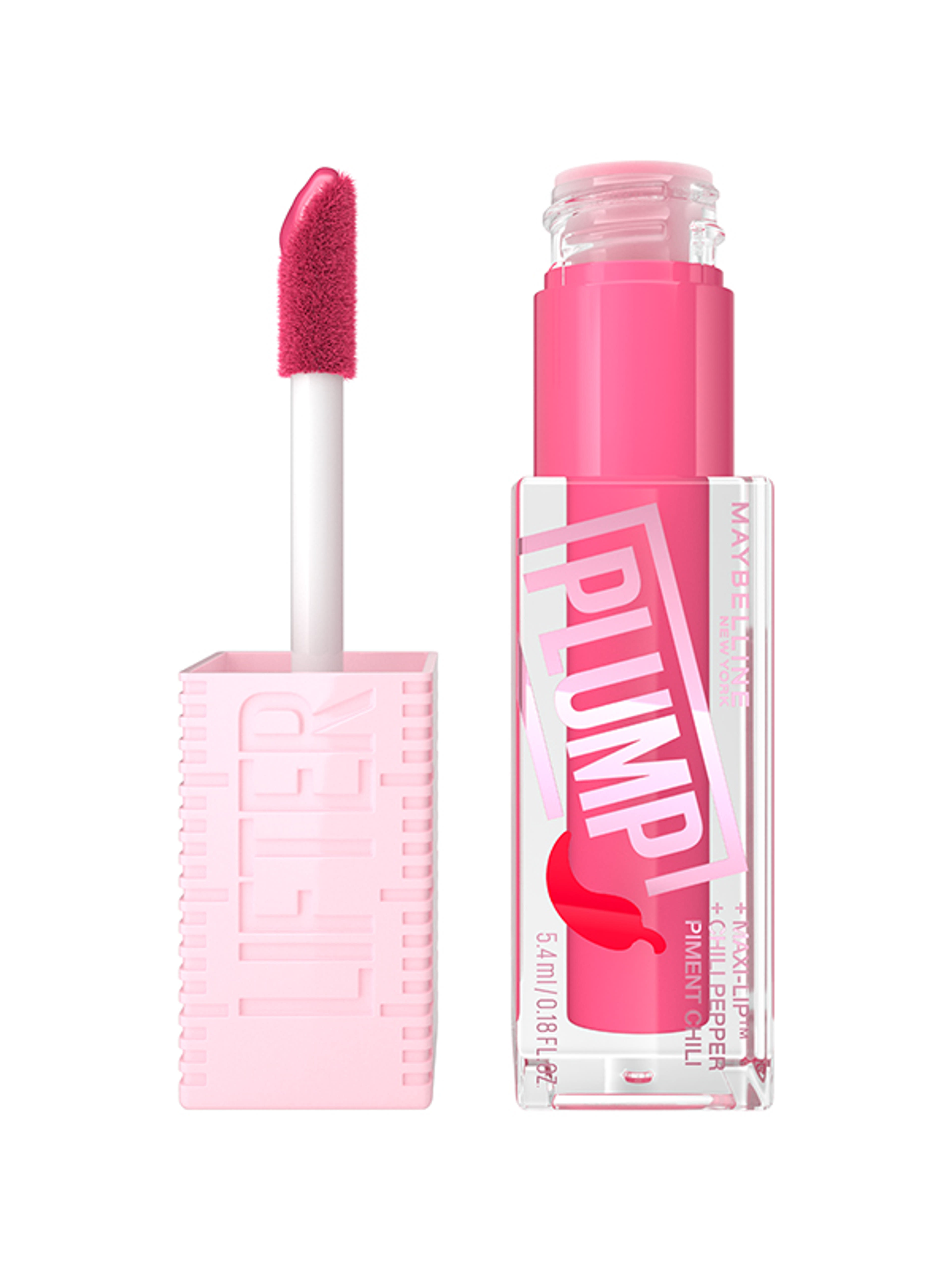 Maybelline Lifter Plump ajakfény /Pink Sting - 1 db-3