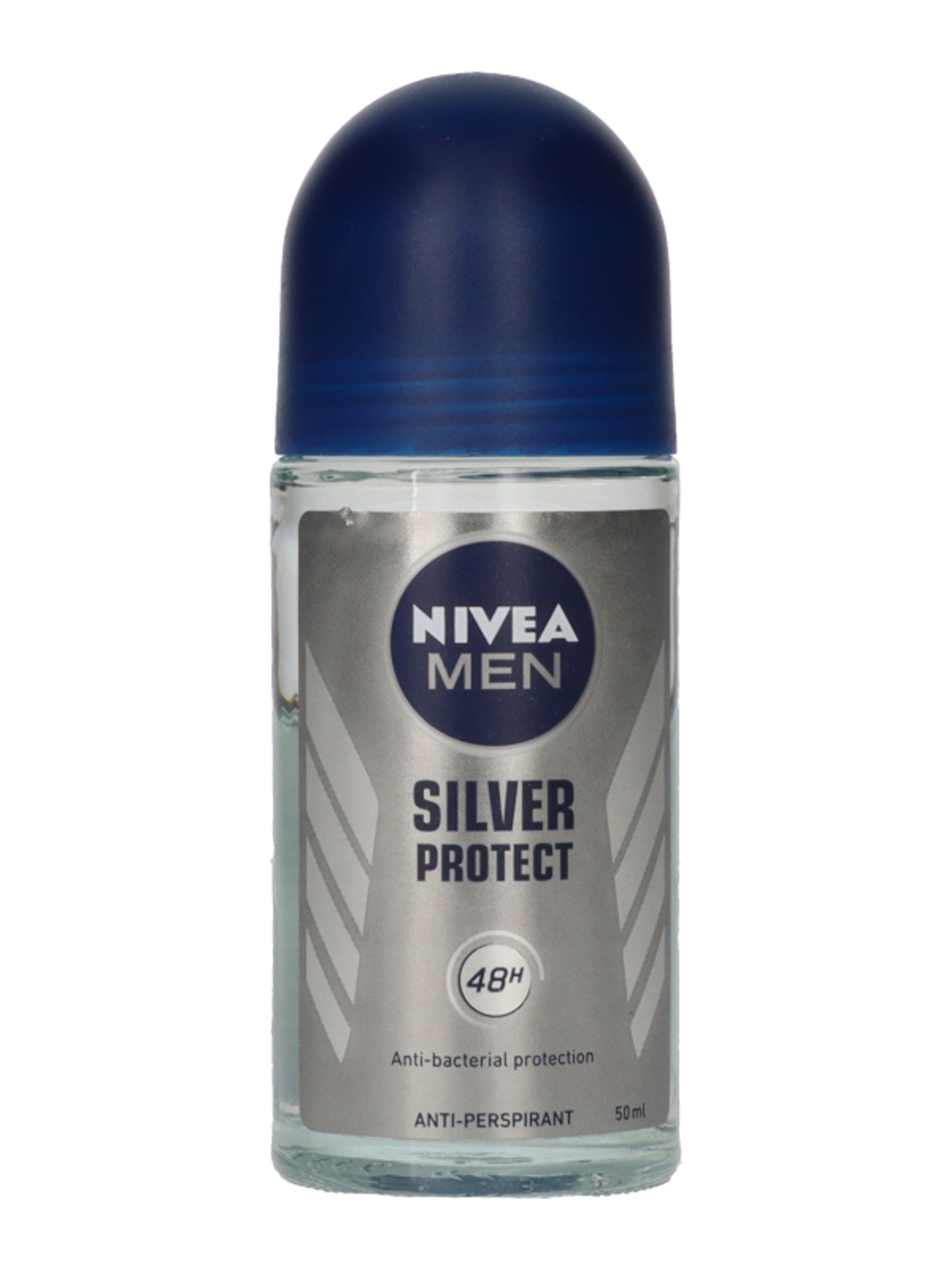 NIVEA MEN Izzadásgátló golyós dezodor Silver Protect - 50 ml-2
