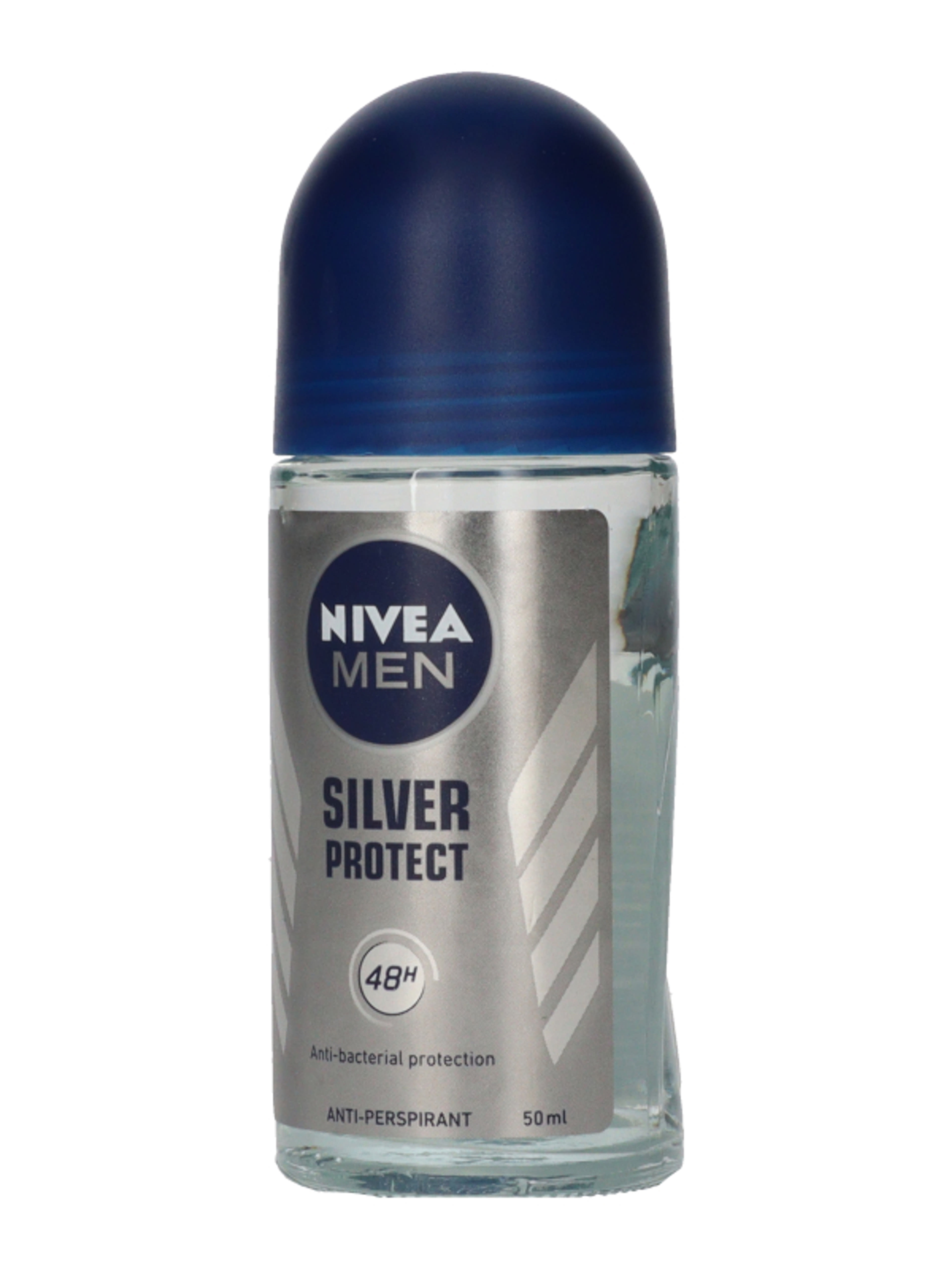 NIVEA MEN Izzadásgátló golyós dezodor Silver Protect - 50 ml-3