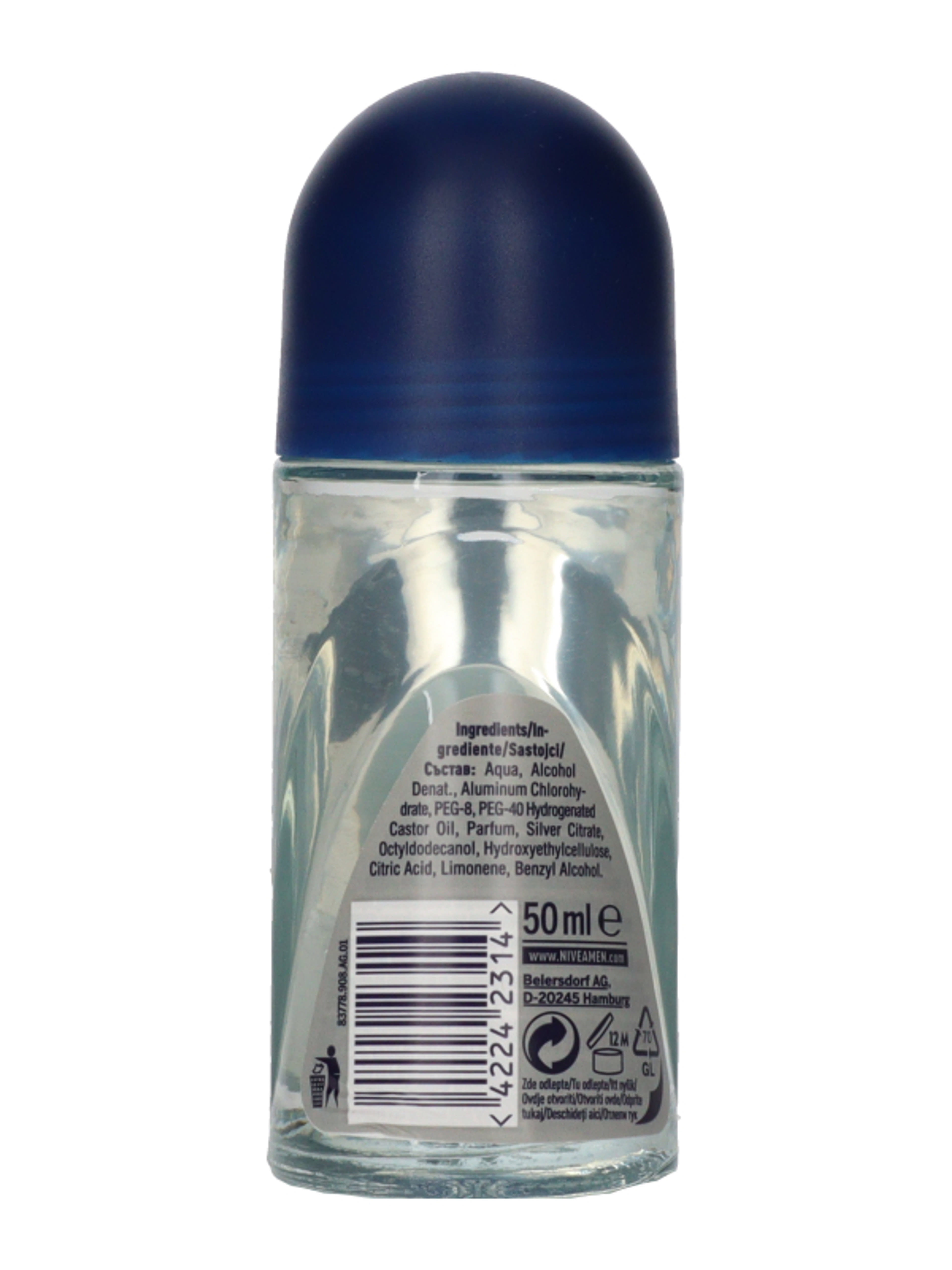 NIVEA MEN Izzadásgátló golyós dezodor Silver Protect - 50 ml-4