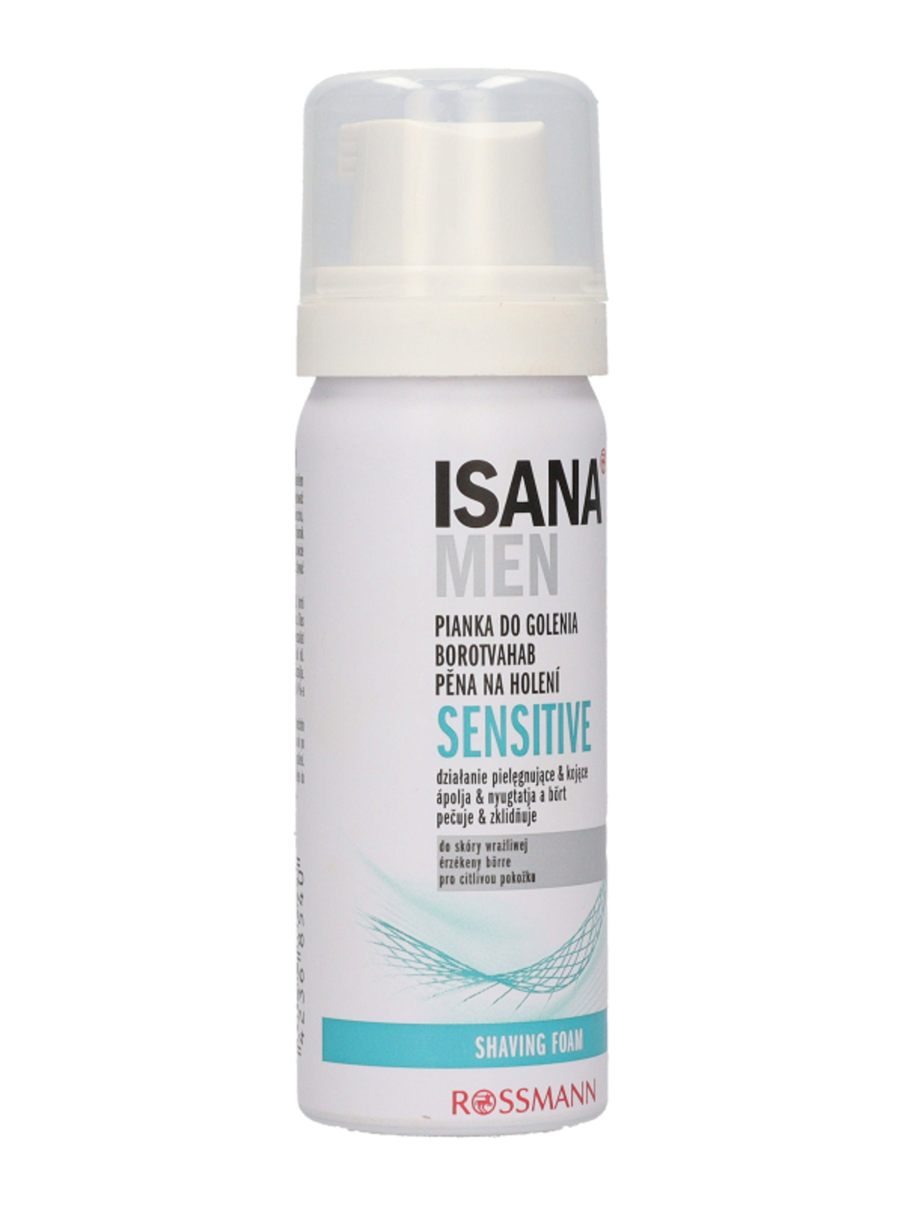 Isana Men Sensitive borotvahab - 50 ml-6