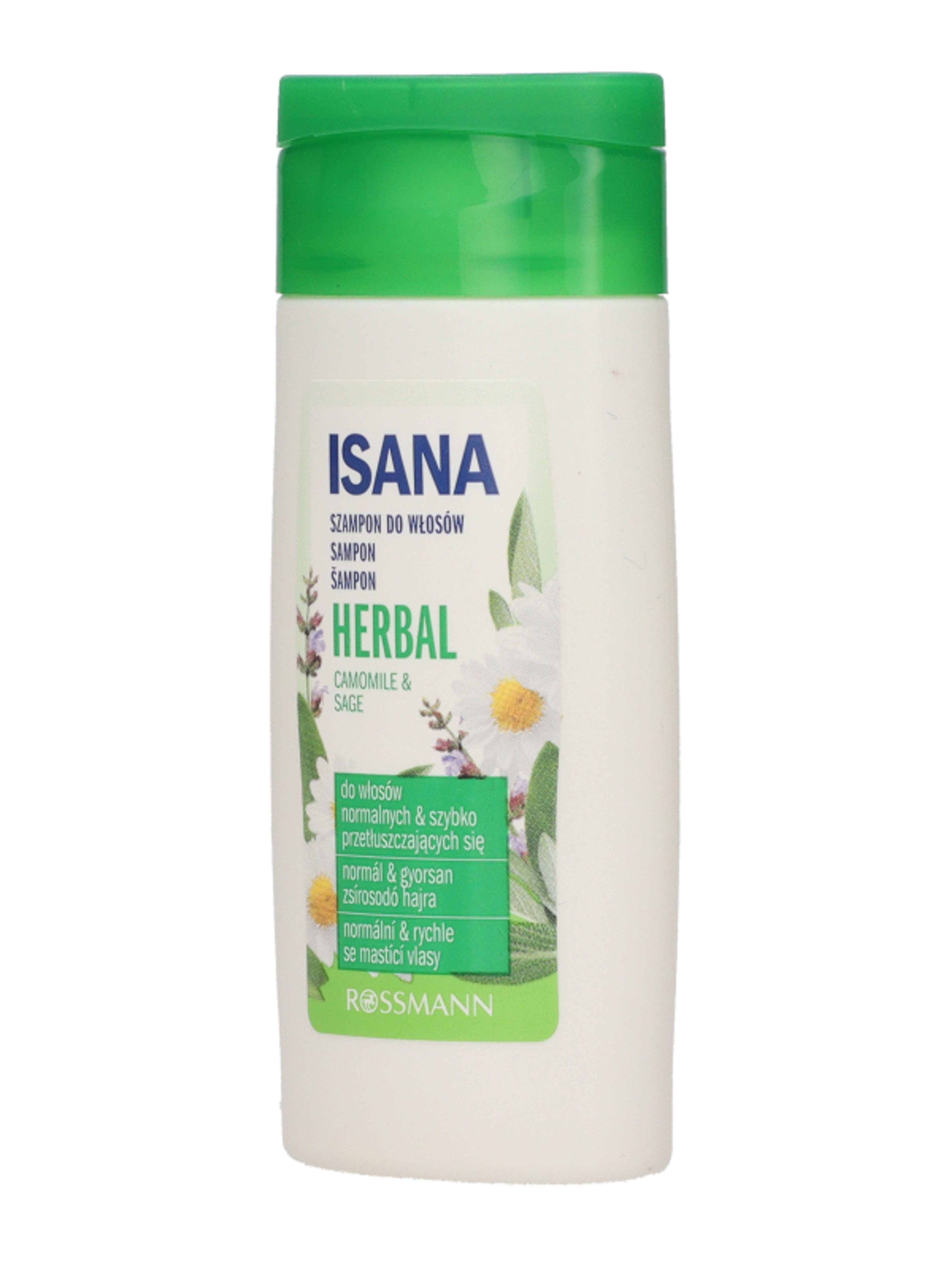 Isana Hair Mini Gyógynövényes sampon - 50 ml-4
