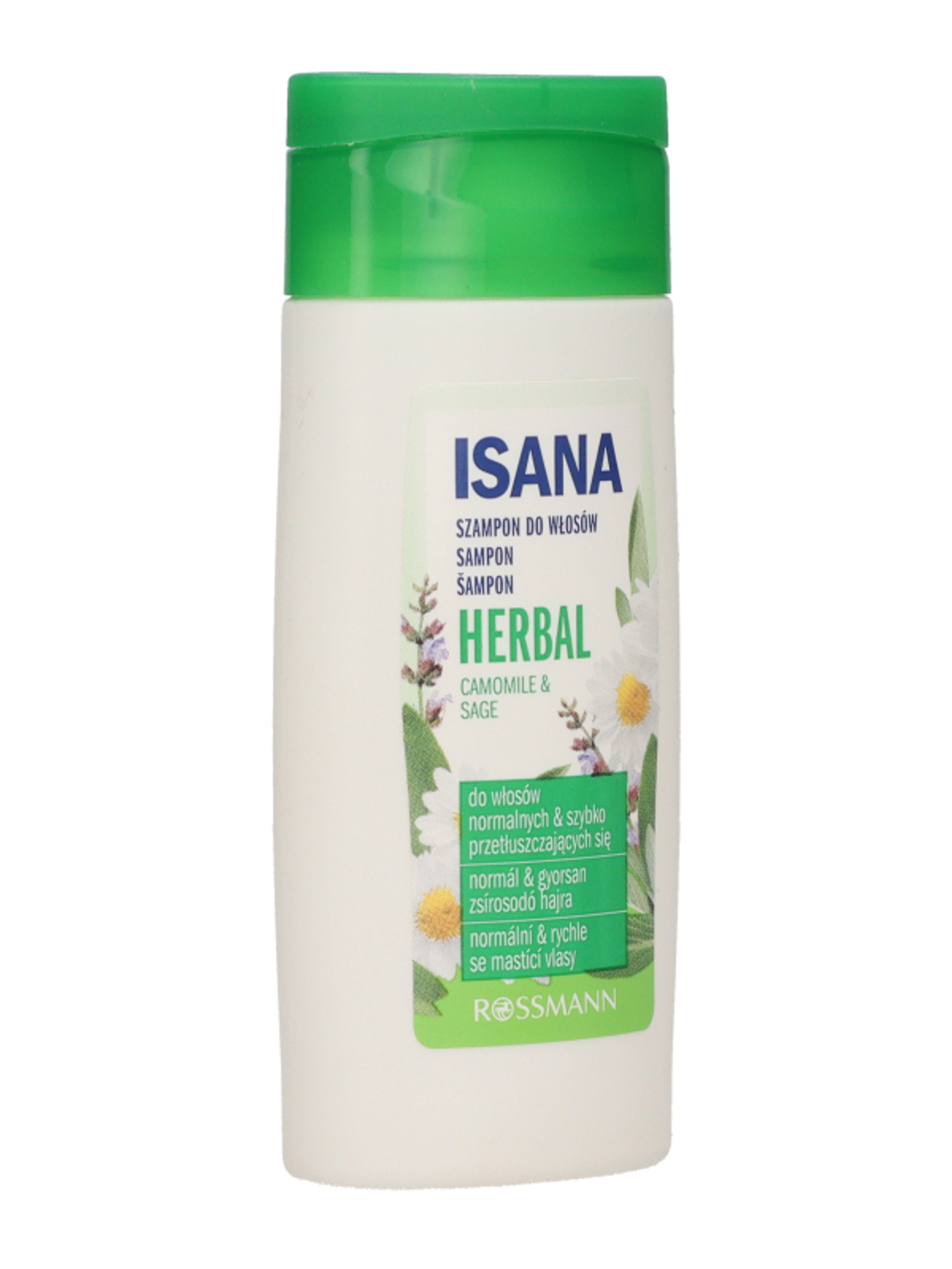 Isana Hair Mini Gyógynövényes sampon - 50 ml-6