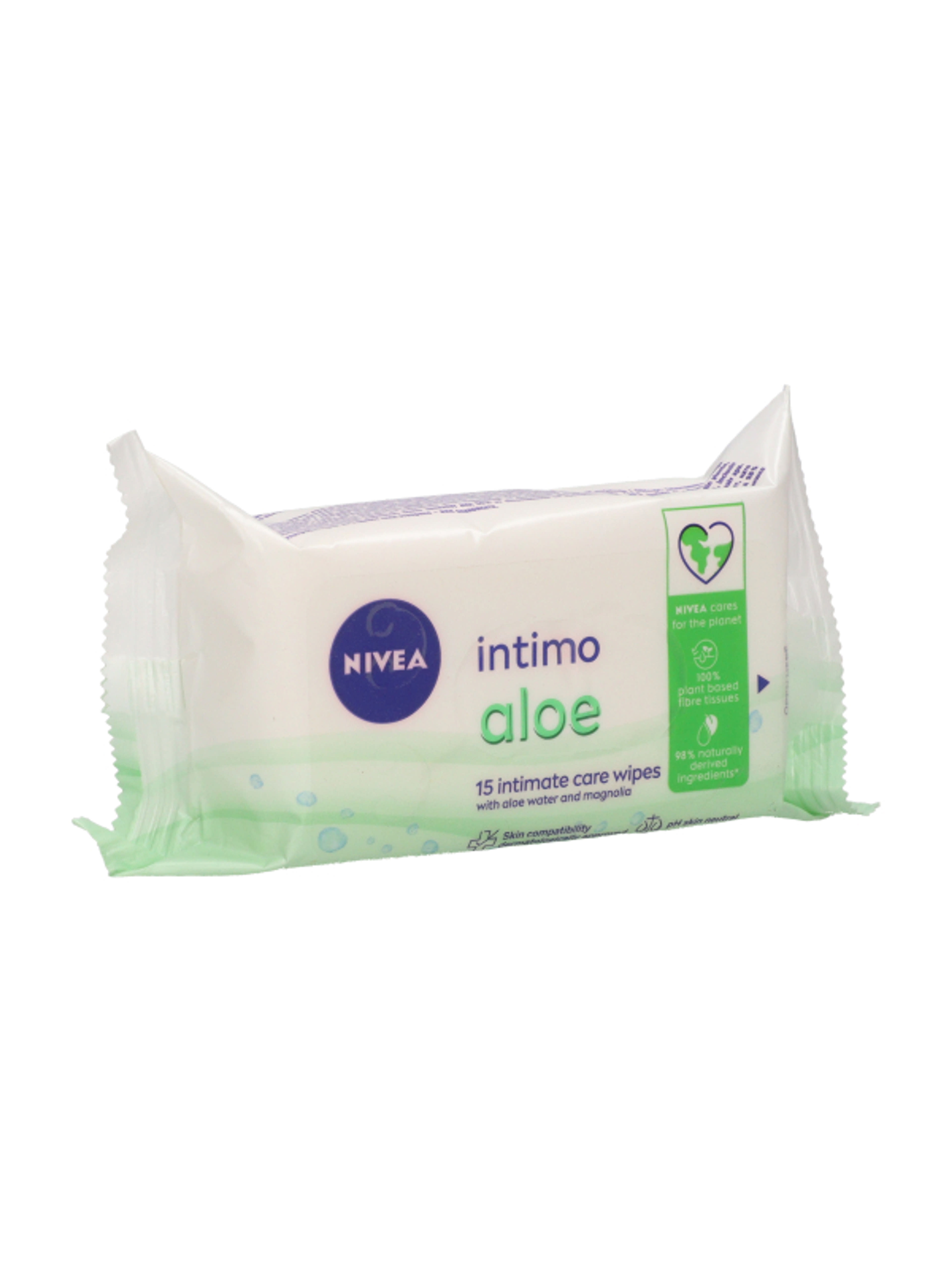 Nivea Intimo intim törlőkendő aloe - 15 db-5