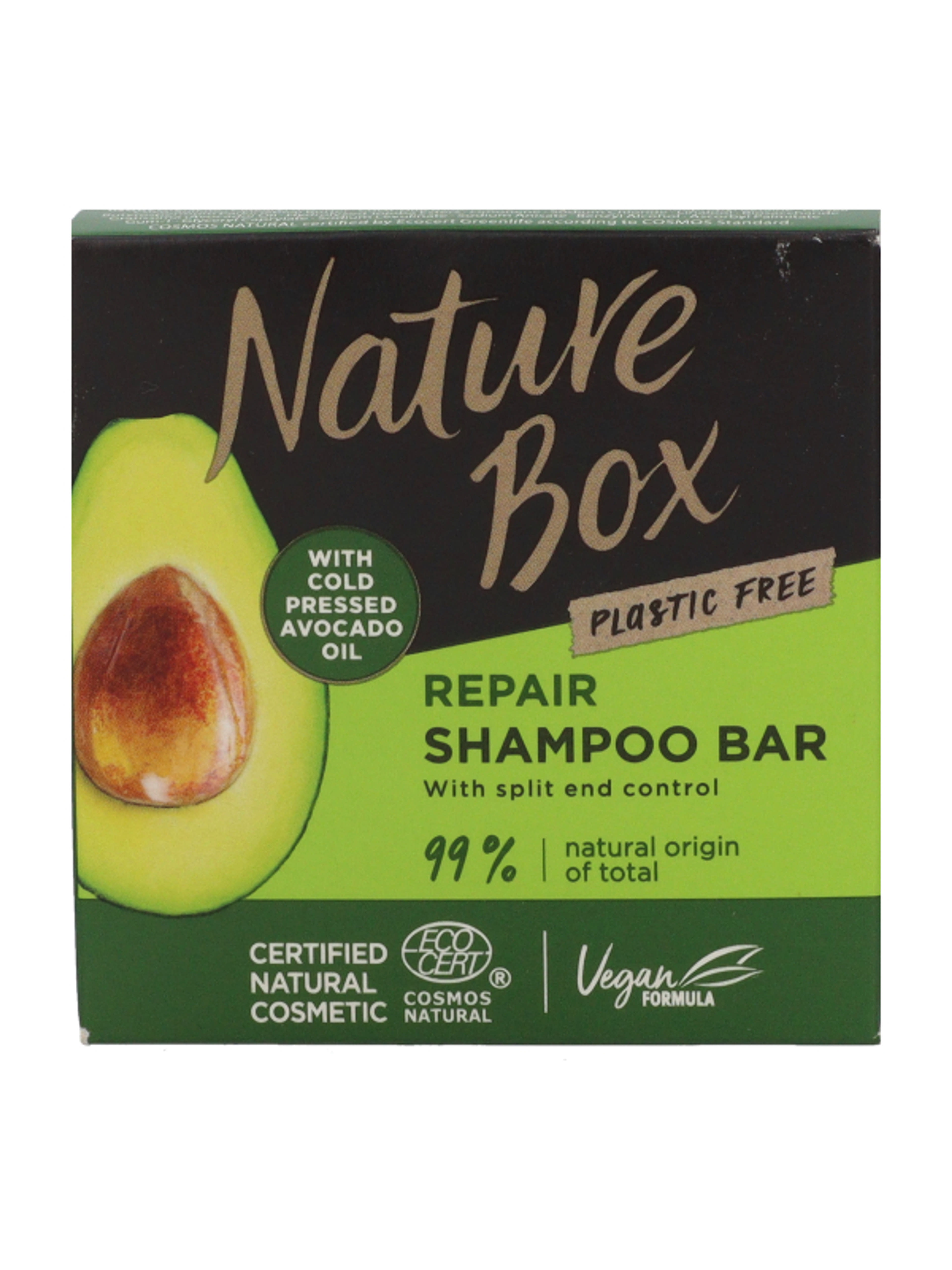 Nature box szilárd sampon avokádó - 85 g-2