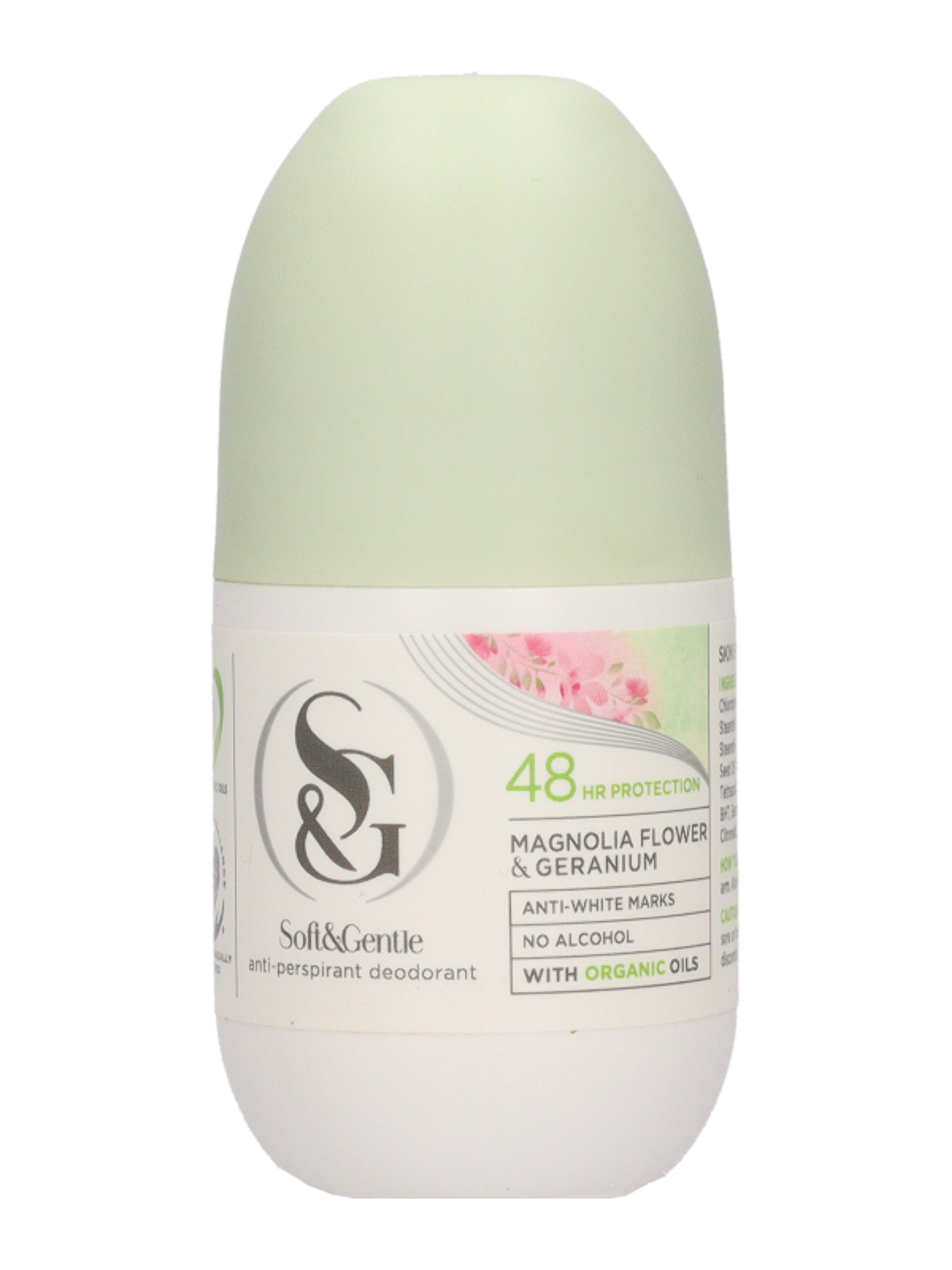Soft&Gentle Skin Protect golyós dezodor, mangólia és geránium - 50 ml-2