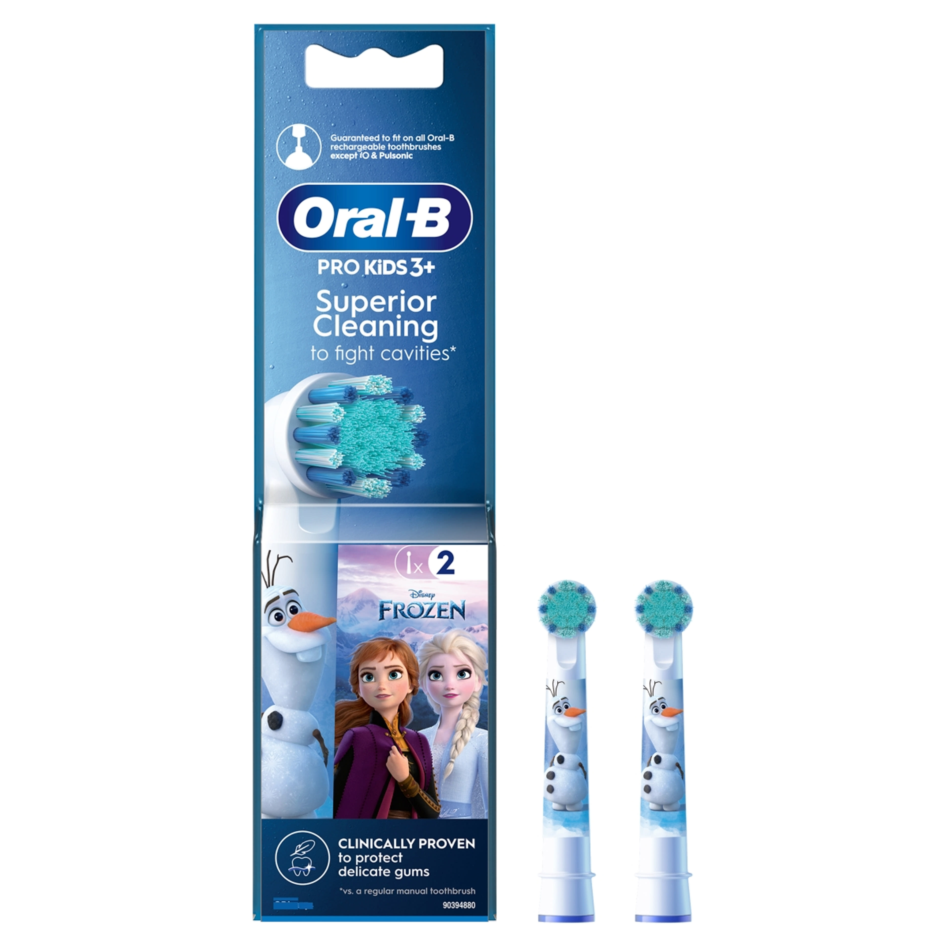 Oral B Kids Frozen extra soft elektromos fogkefe pótfej - 2 db-2