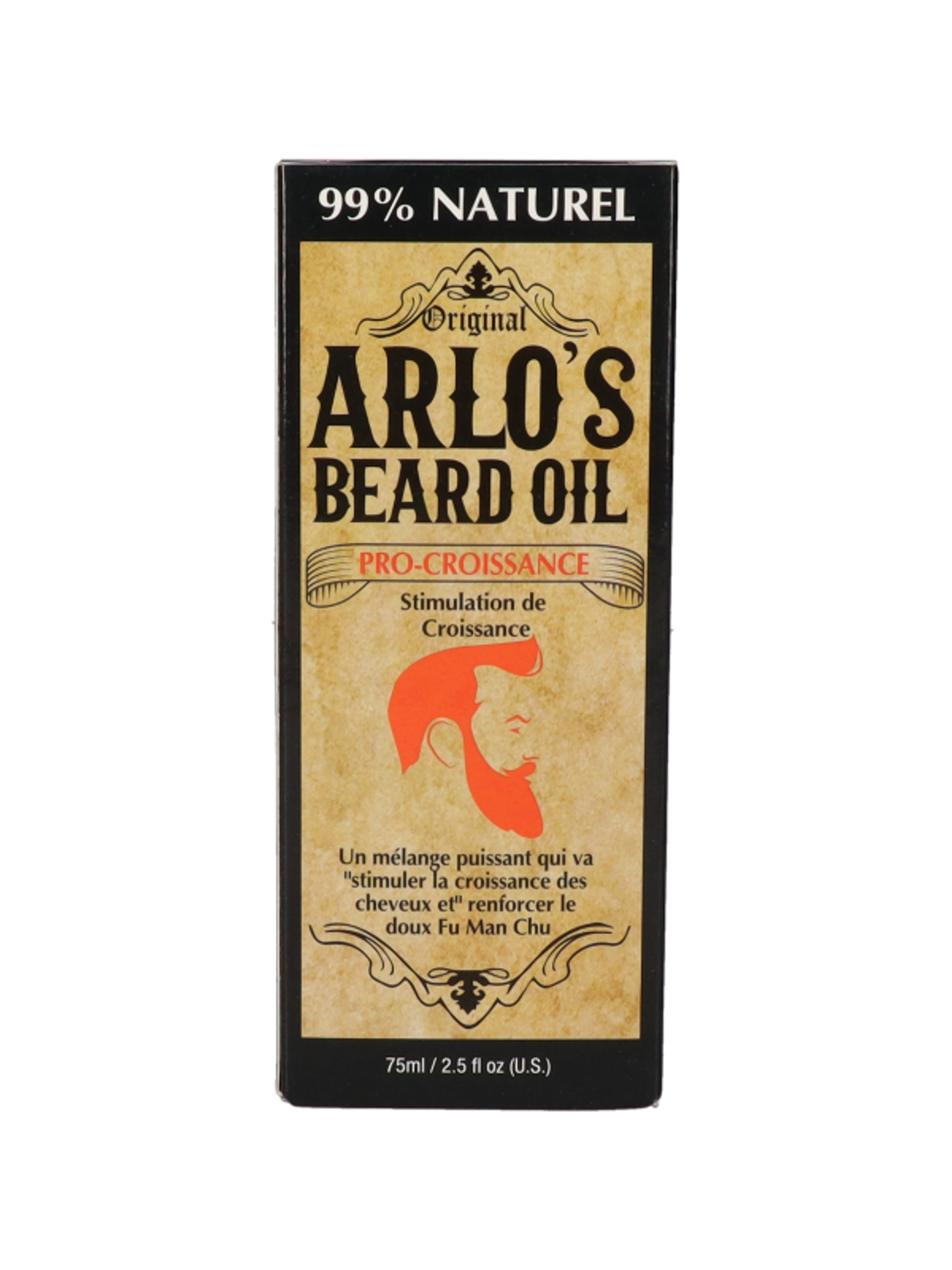 Arlo's szakáll ápoló olaj, ricinussal - 75 ml