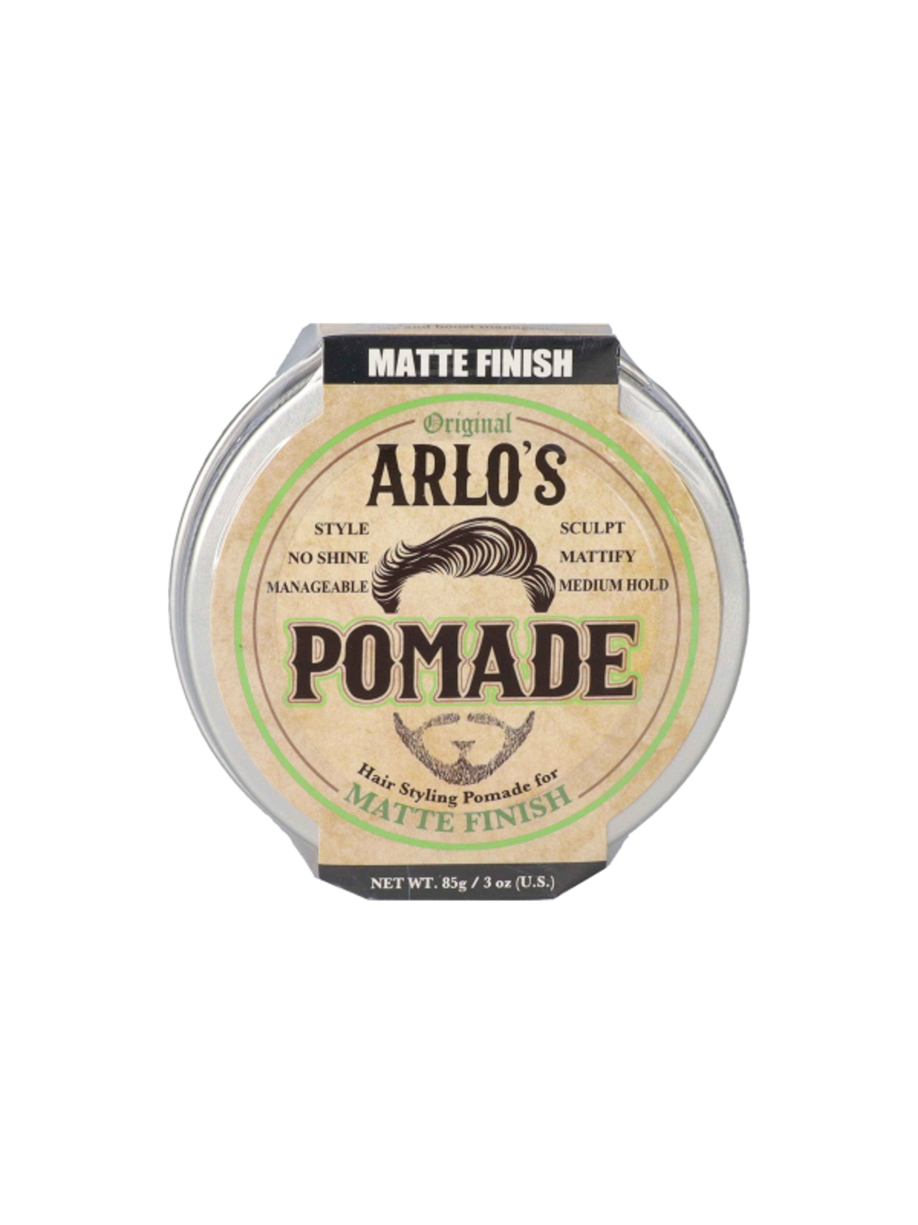 Arlo's Pomade Matt finish hajformázó - 85 g