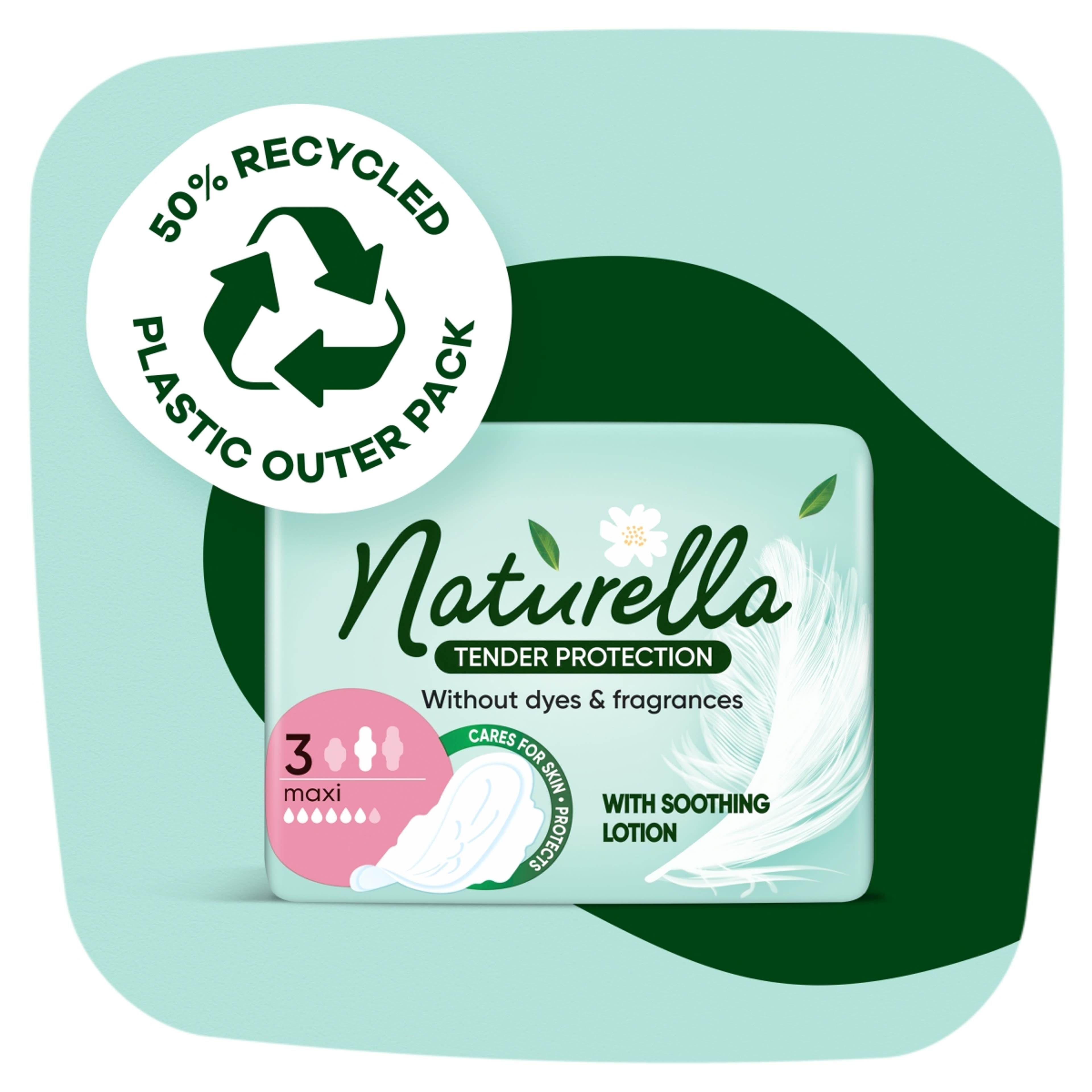 Naturella Ultra Tender Protection Normal Plus egészségügyi betét - 16 db-3