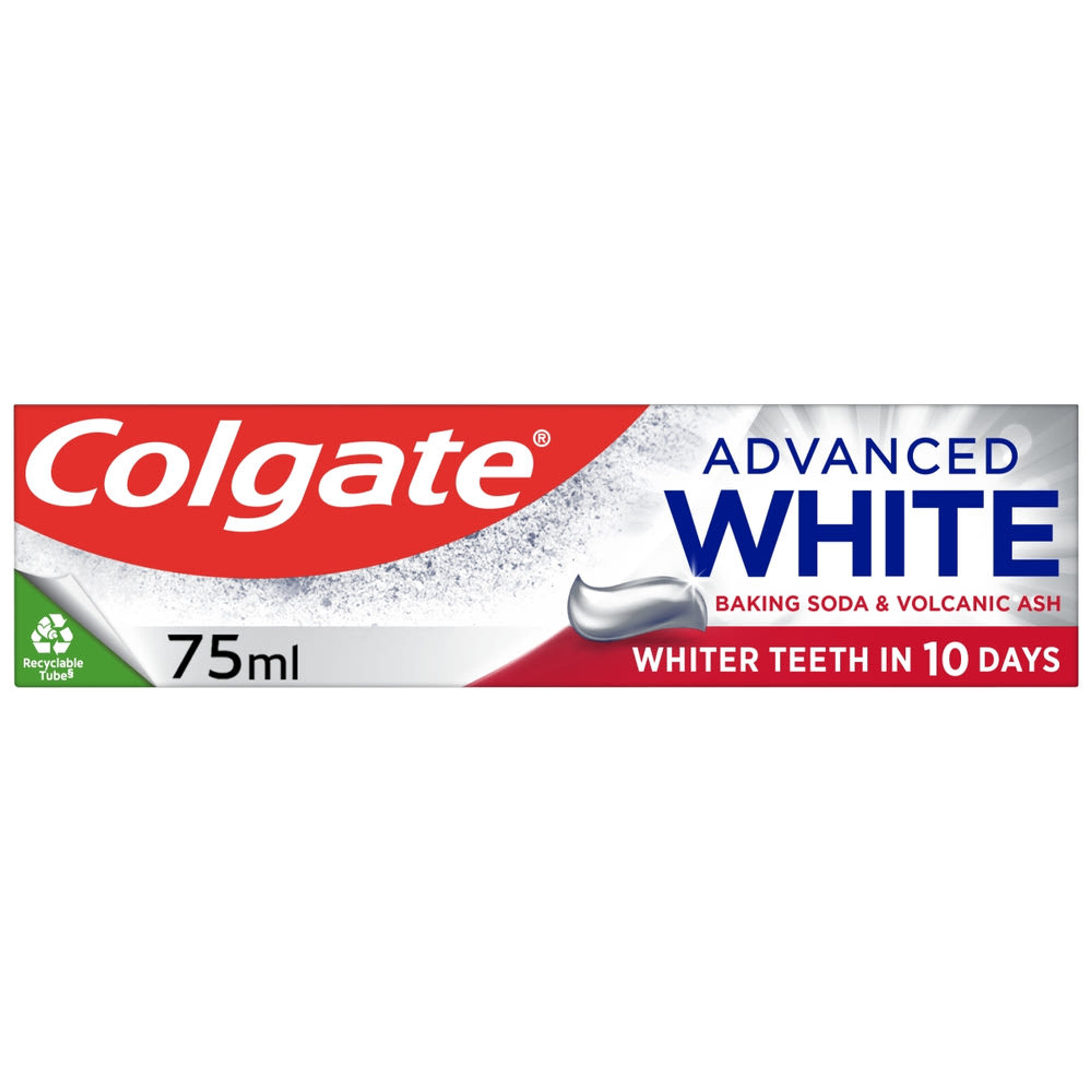 Colgate Advanced White fogkrém szódabikarbónával és vulkáni hamuval - 75 ml