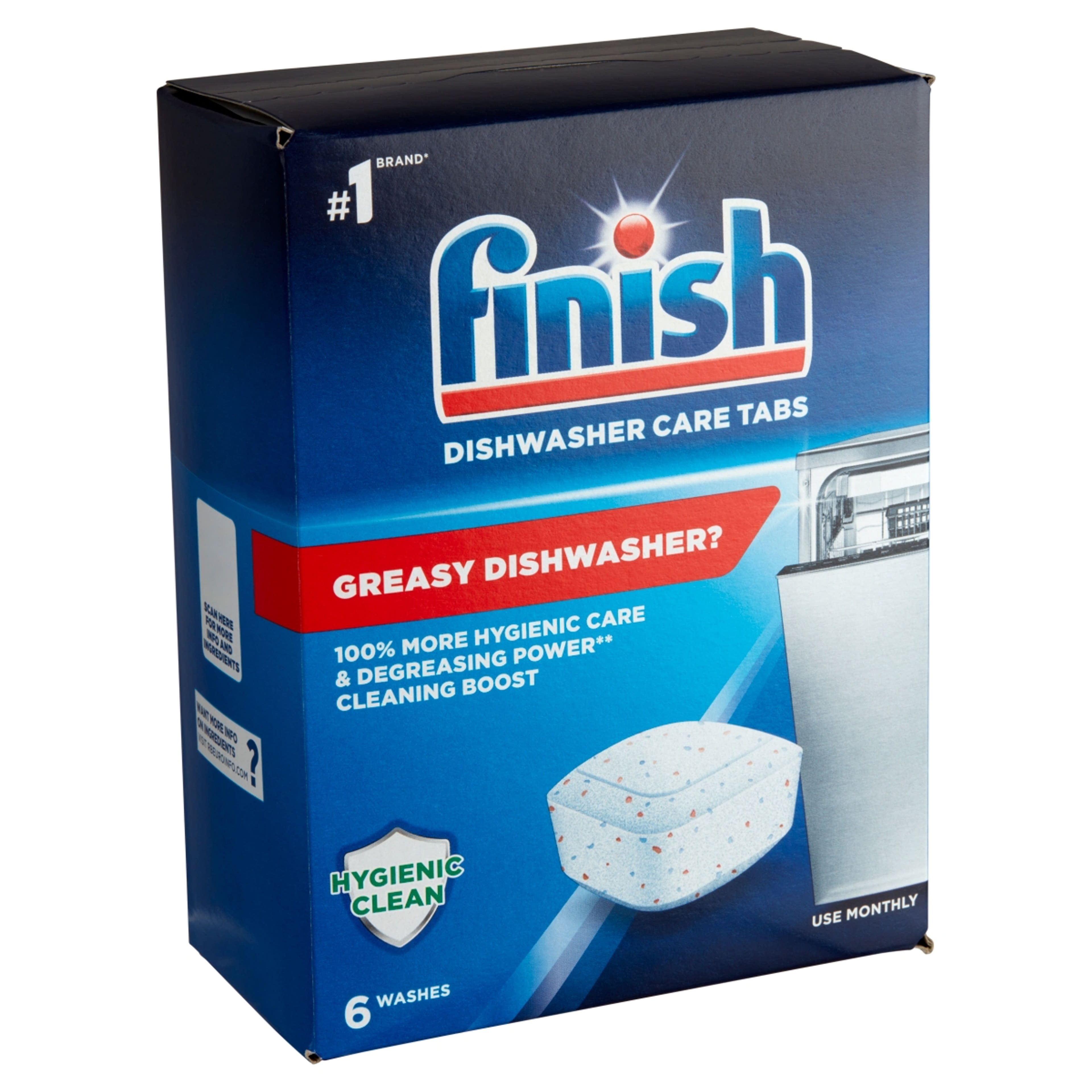 Finish mosogatógép tisztító tabletta - 6 db-2