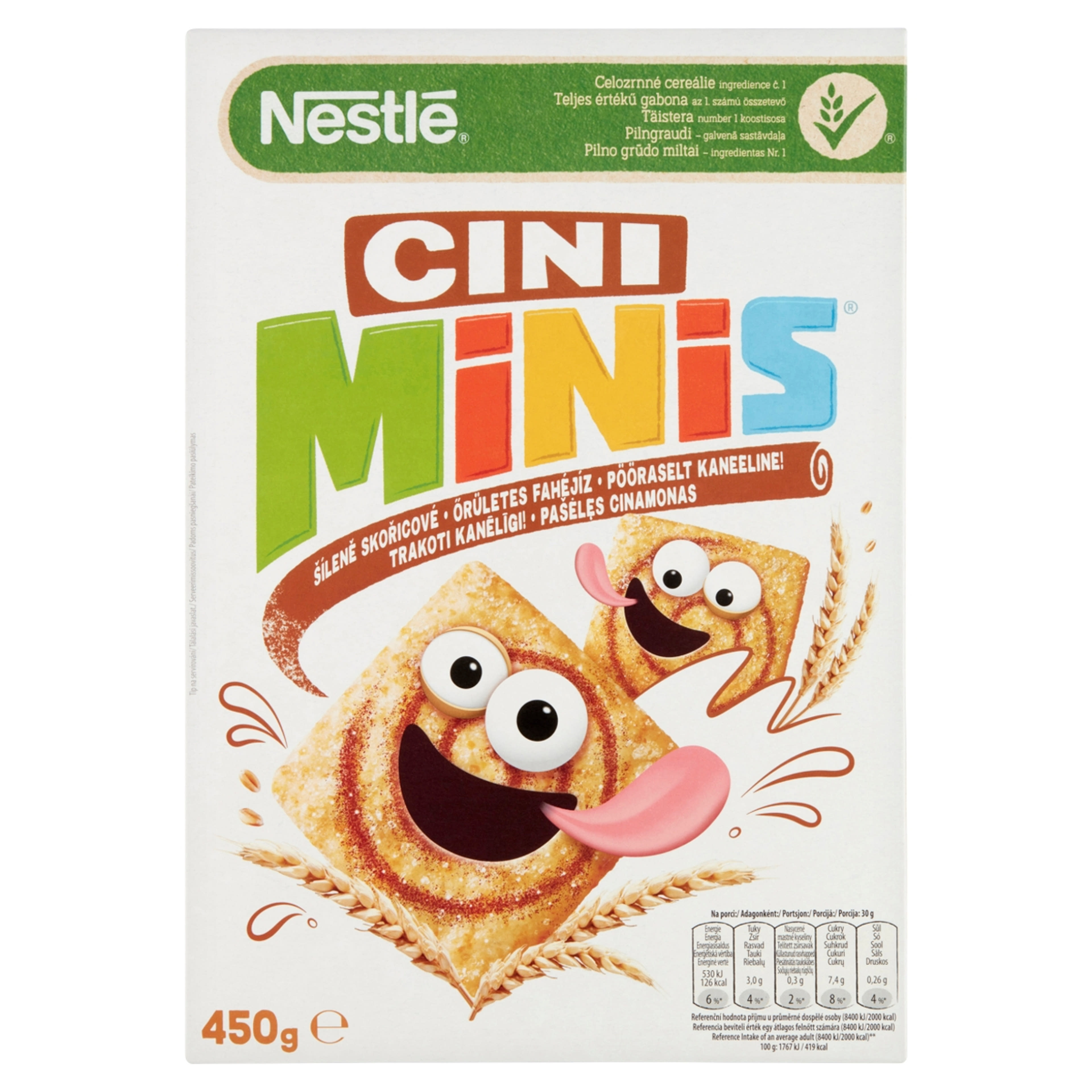 Nestlé Cini Minis gabonapehely fahéjas  - 450 g-1