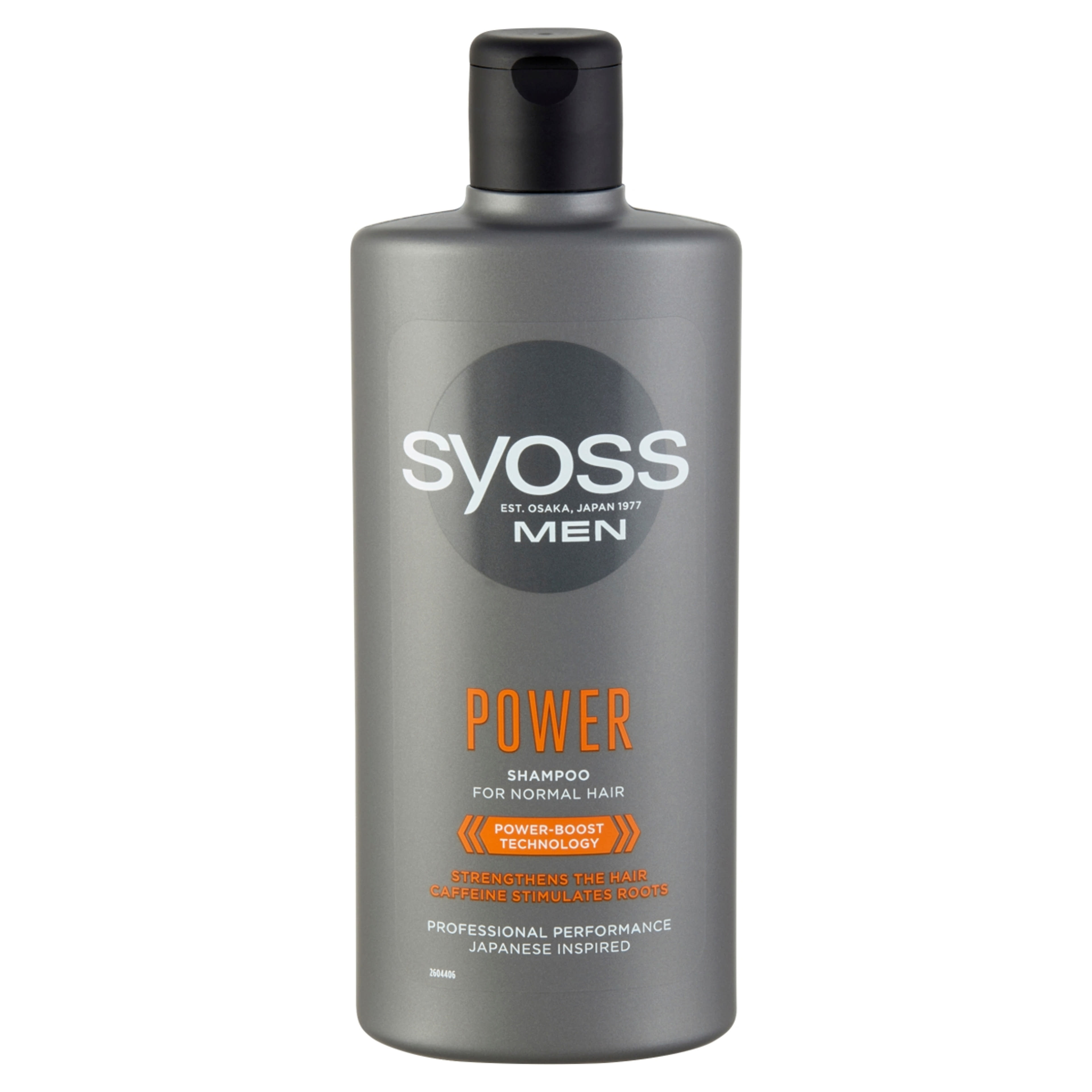 Syoss sampon men power & strength - 440 ml-2