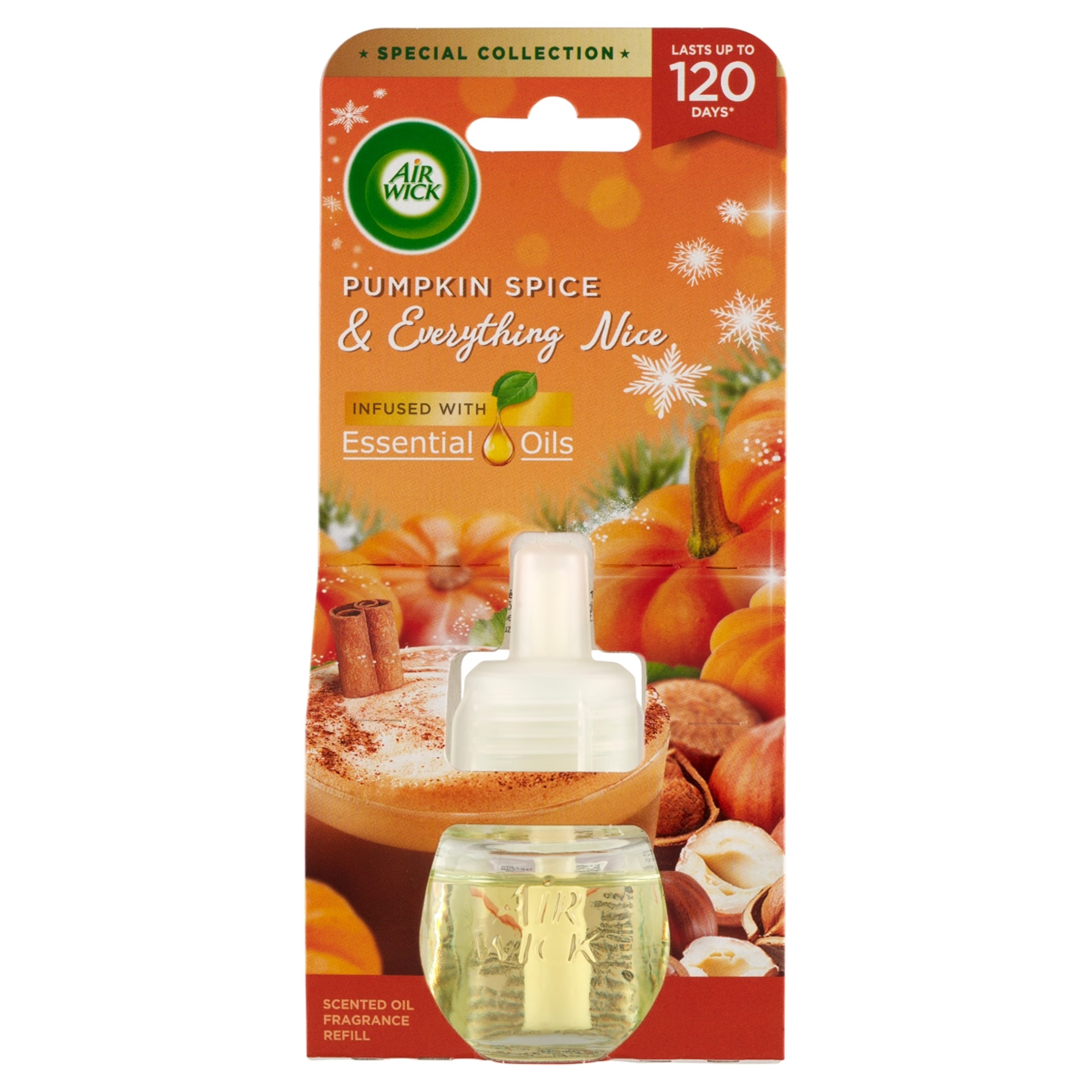 Air Wick elektromos légfrissítő utántöltő sütőtök illattal - 19 ml
