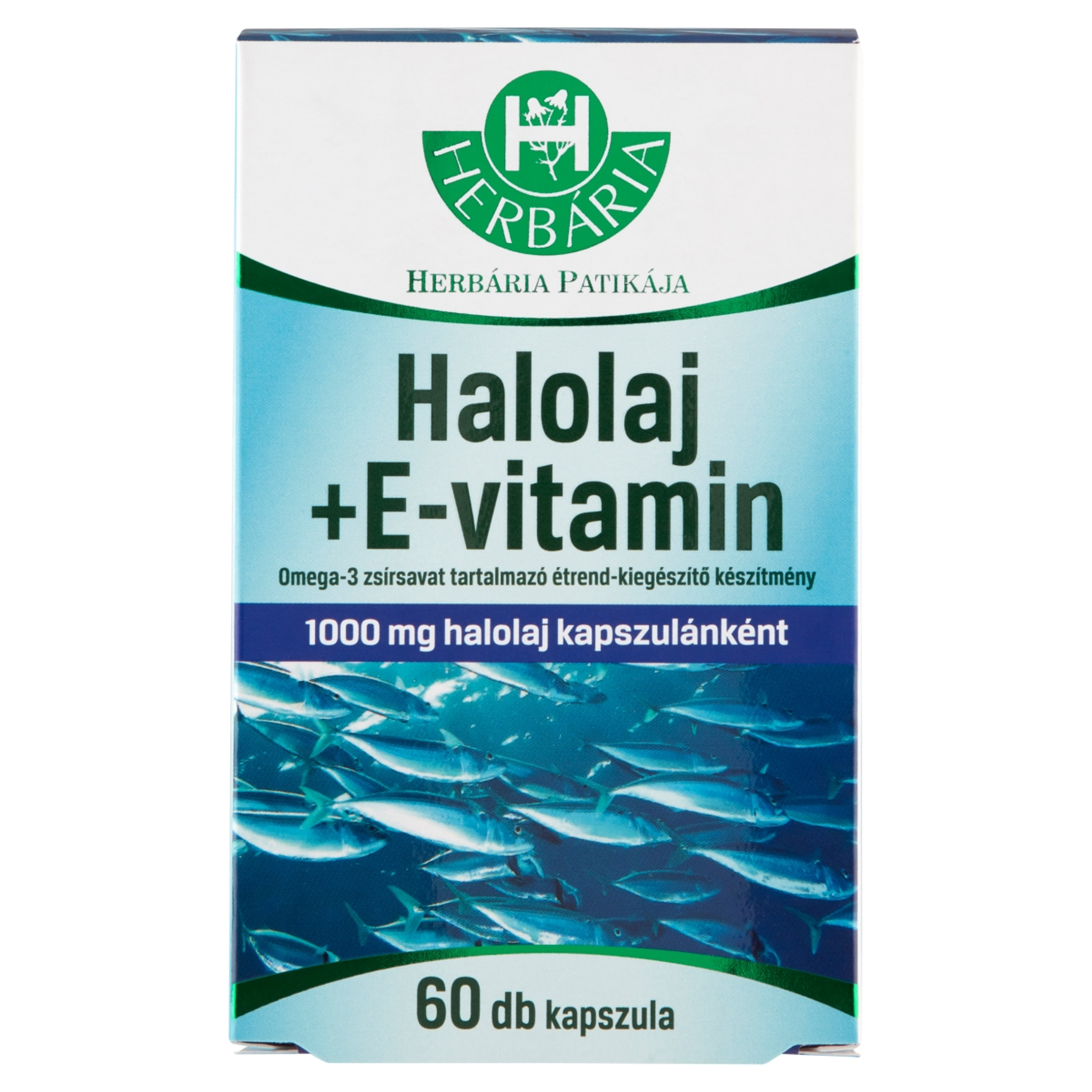 Herbária Halolaj+ E-Vitamin Kapszula - 60 db-1