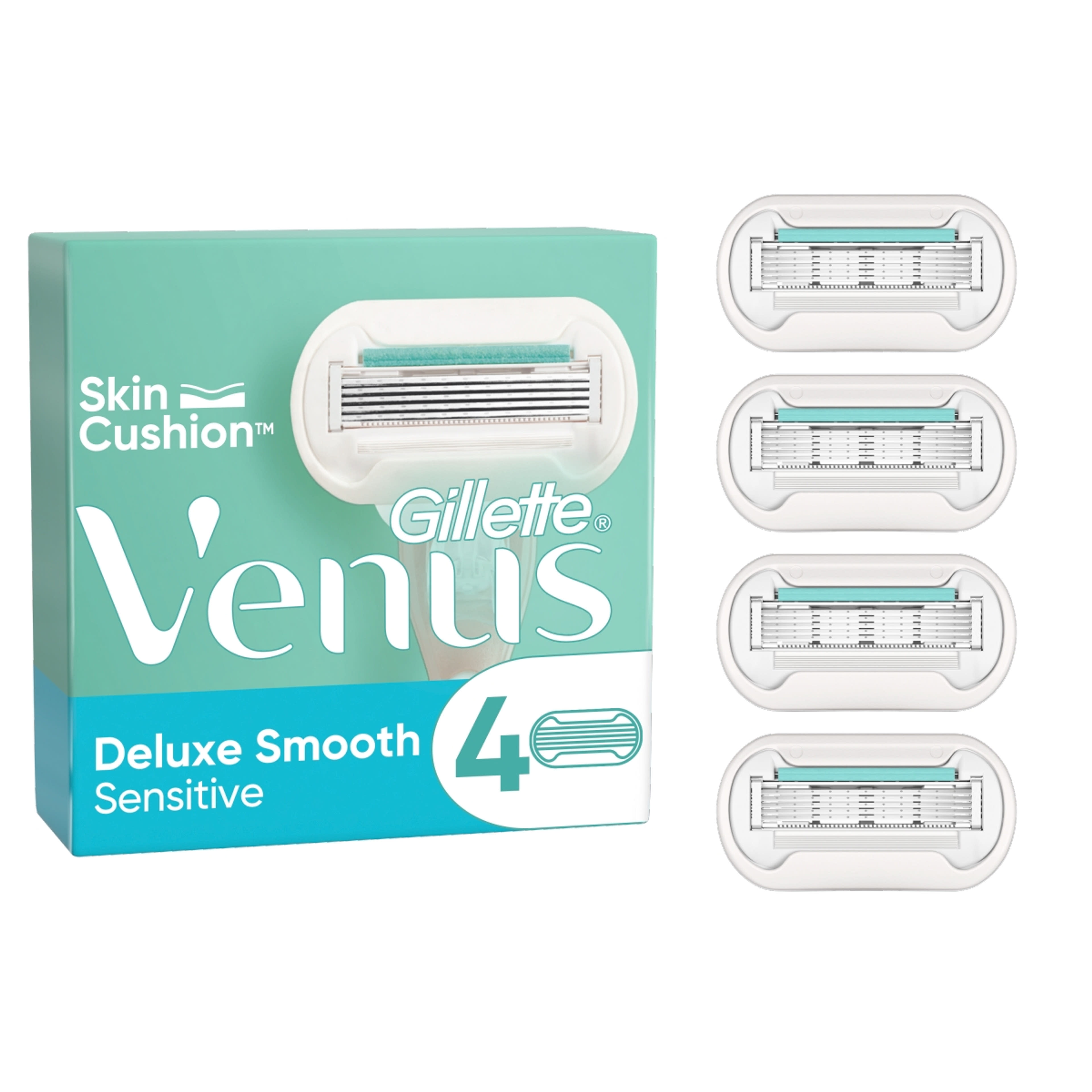 Gillette venus extra smooth sensitive borotva betét 5 pengés - 4 db-7