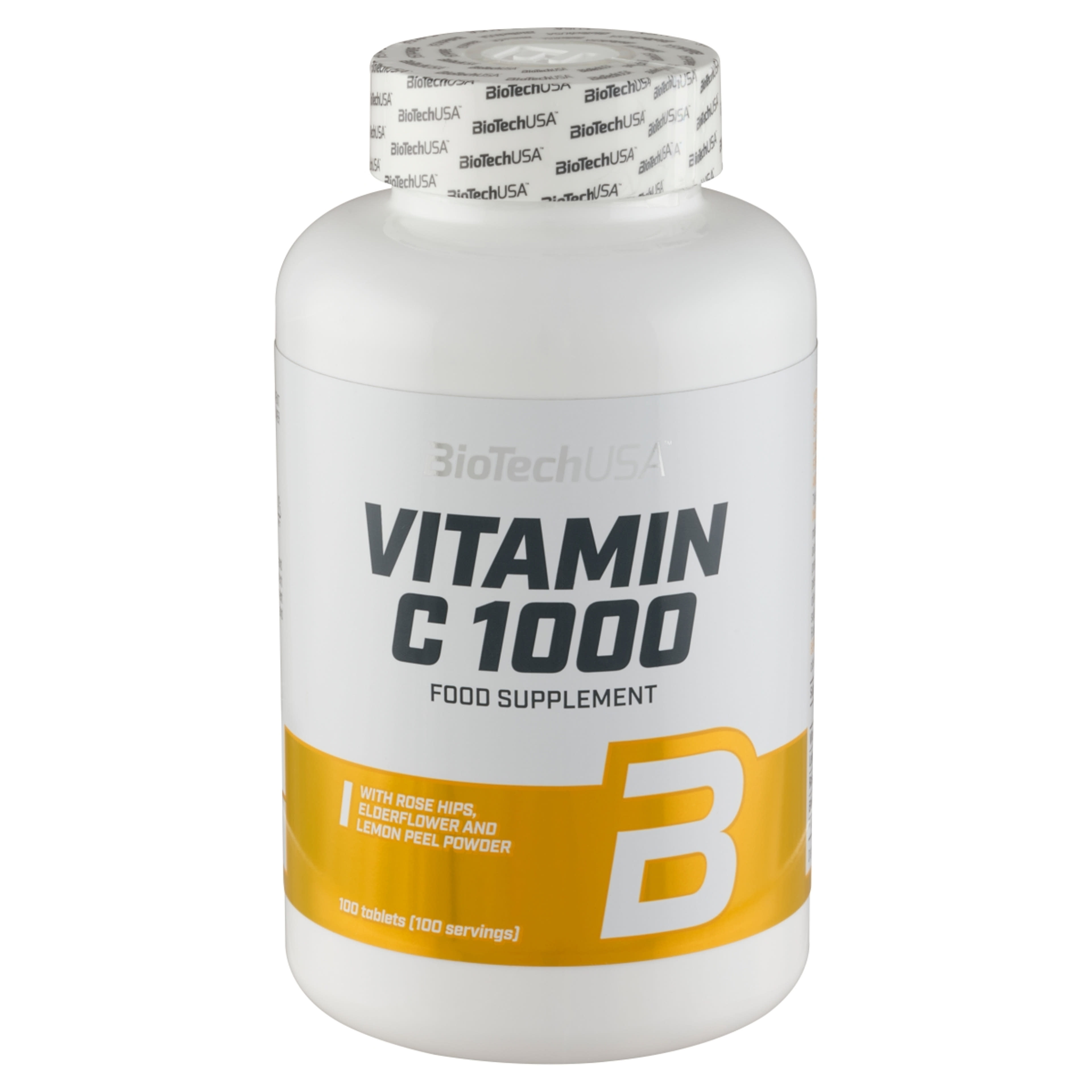 BioTechUSA C-vitamin 1000 Bioflavonoid Tabletta - 100 db-2