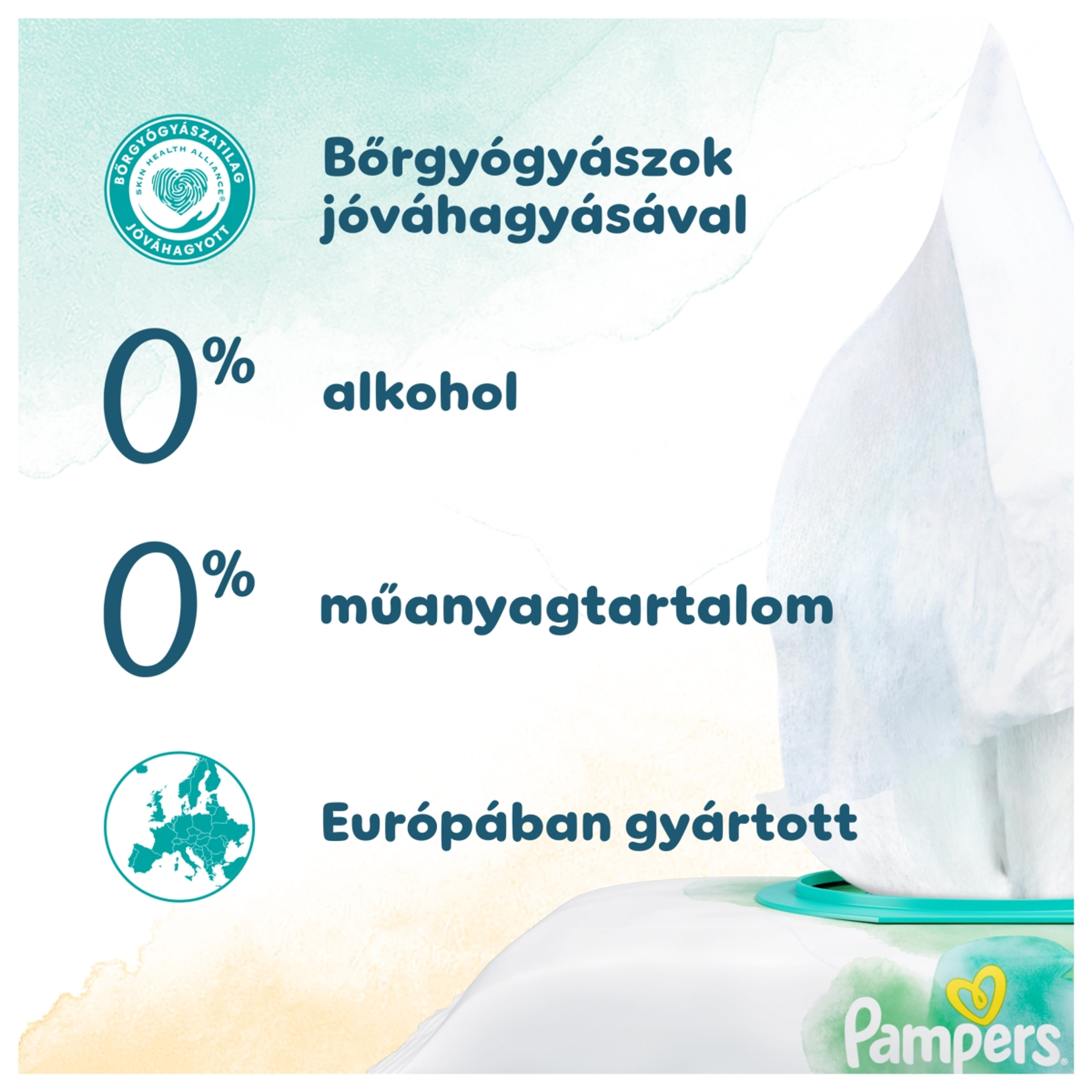 Pampers Harmonie Protect & Care Nedves törlőkendő - 44 db-4