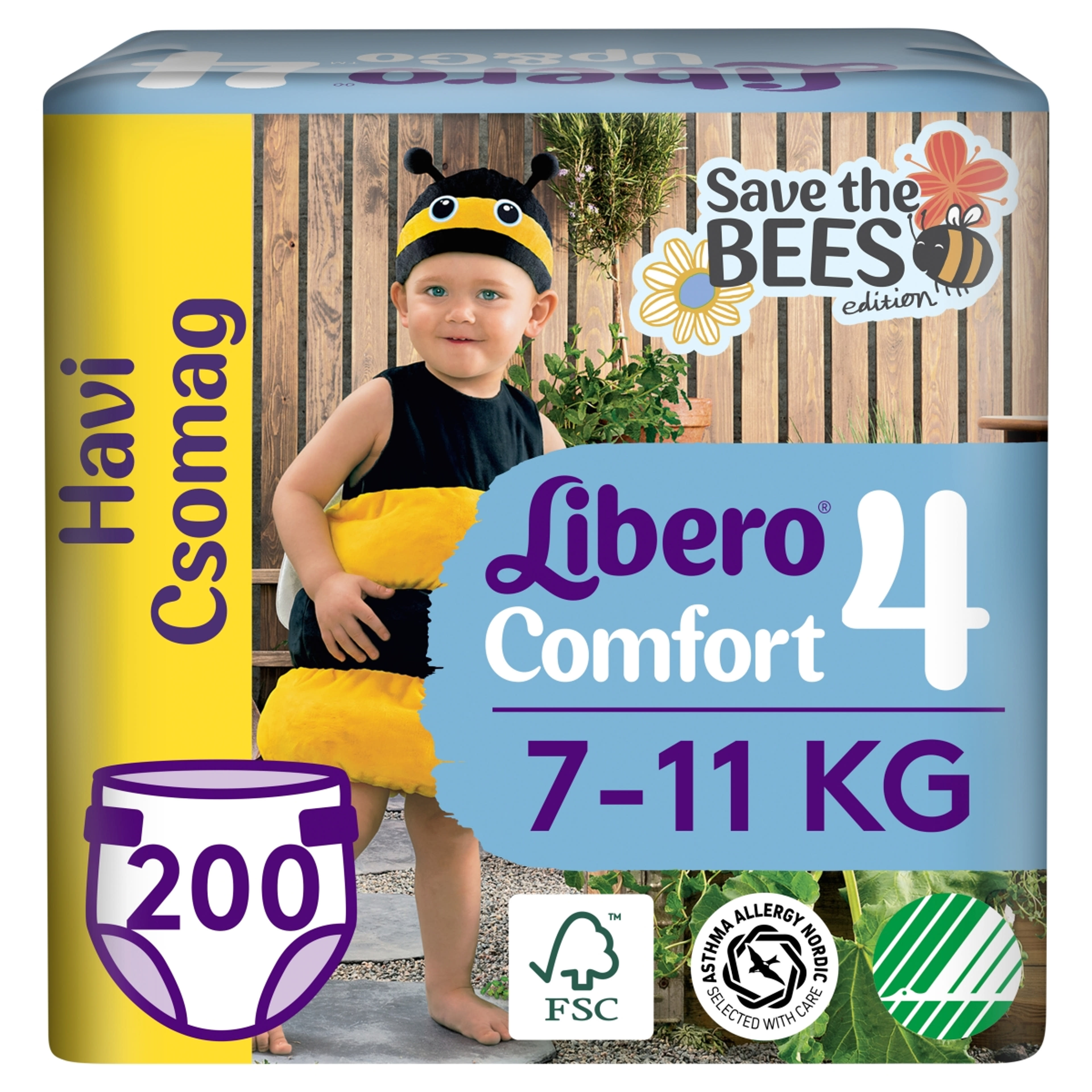 Libero Comfort nadrágpelenka 4-es 7-11 kg - 200 db