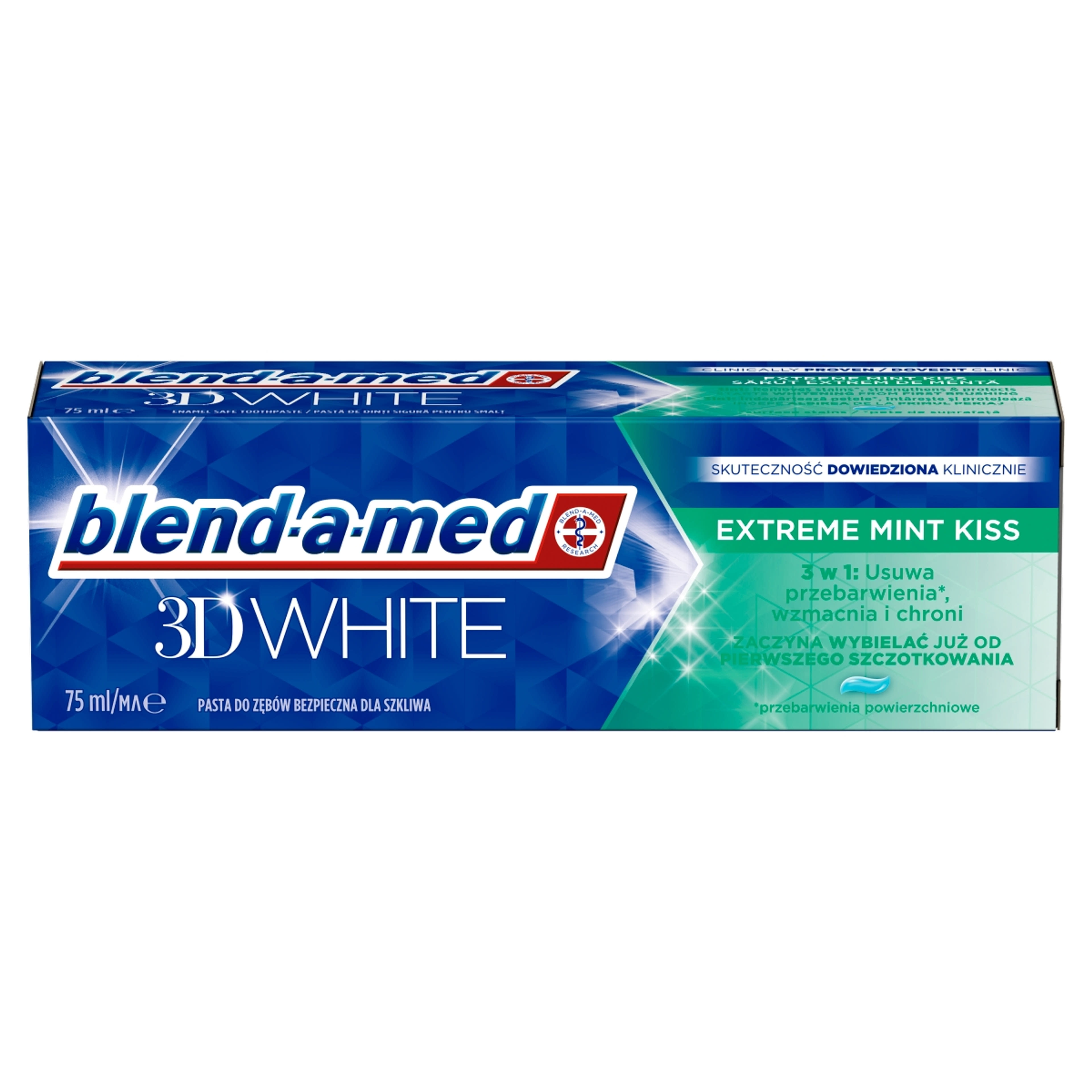 Blend-a-med 3D White Extreme Mint Kiss fogkrém - 75 ml-3