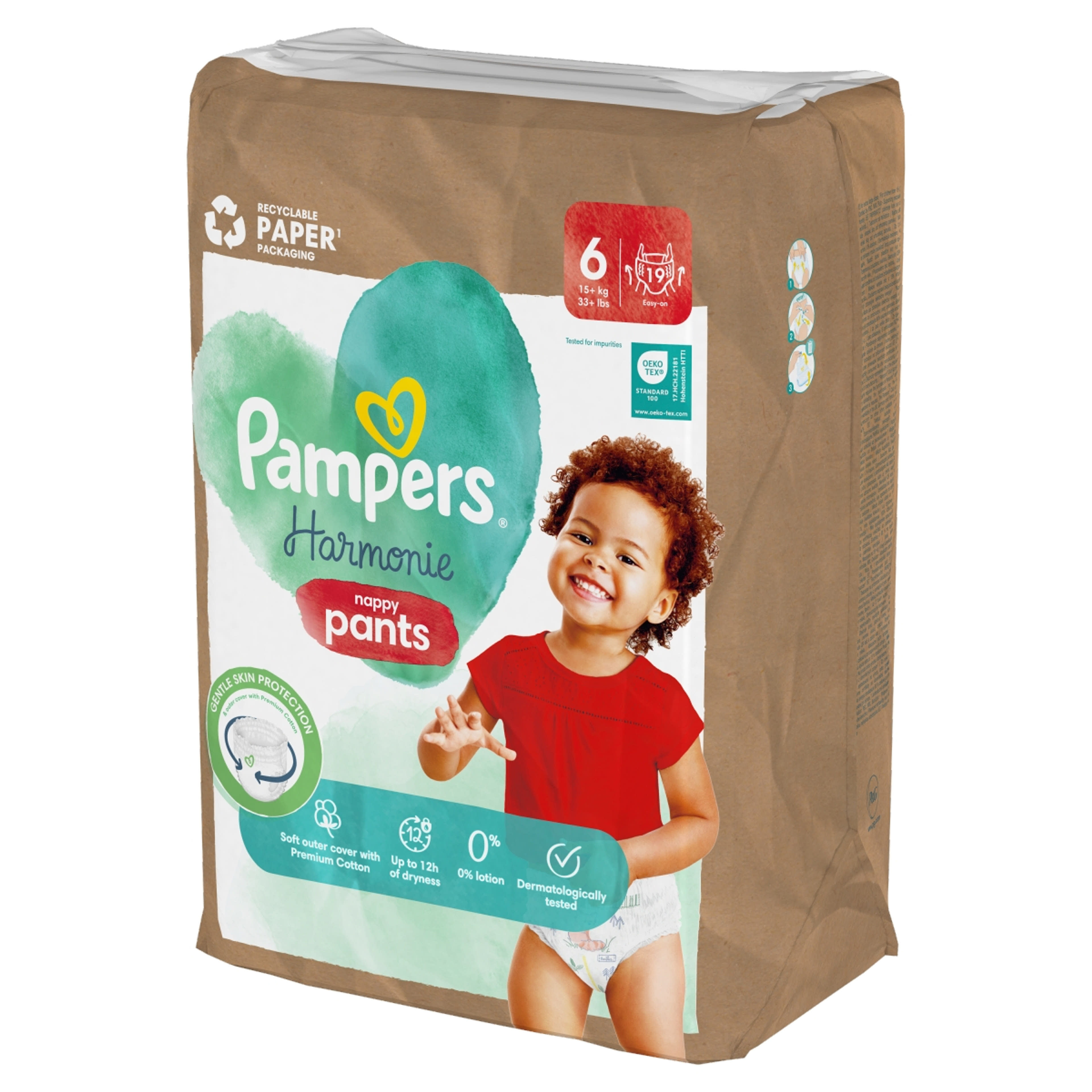 Pampers Harmonie Pants pelenka 6-os 15+kg -19 db-2