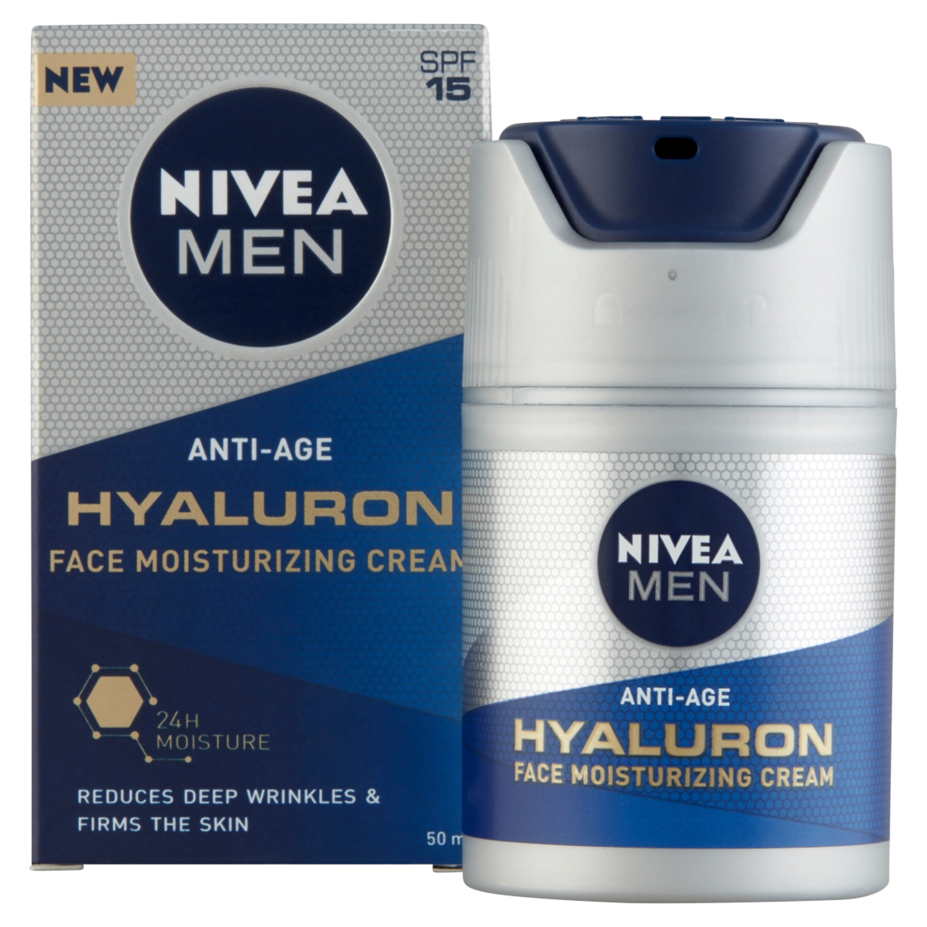 NIVEA MEN antiage hialuron arckrém - 50 ml-2