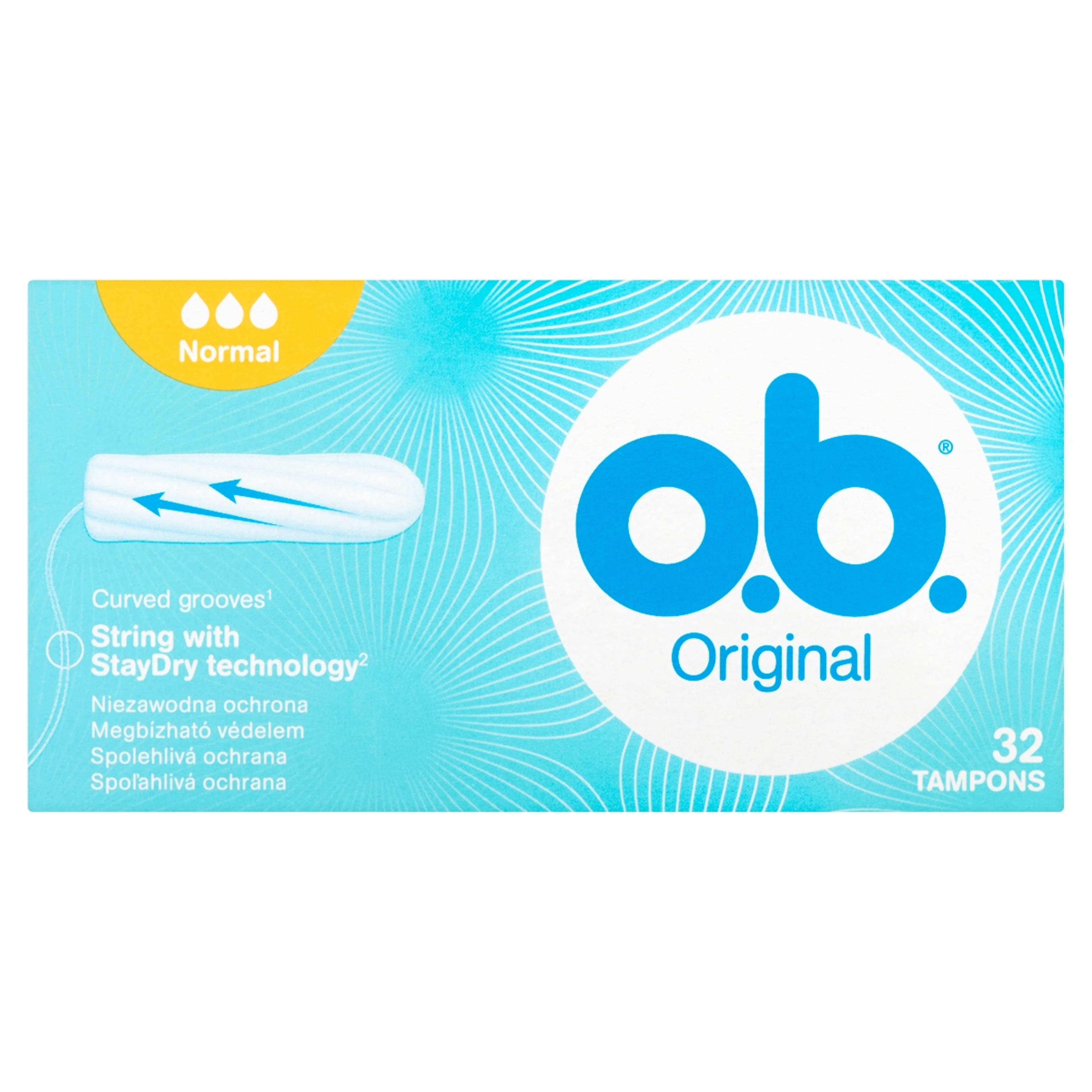 o.b. Original Normal tampon - 32 db