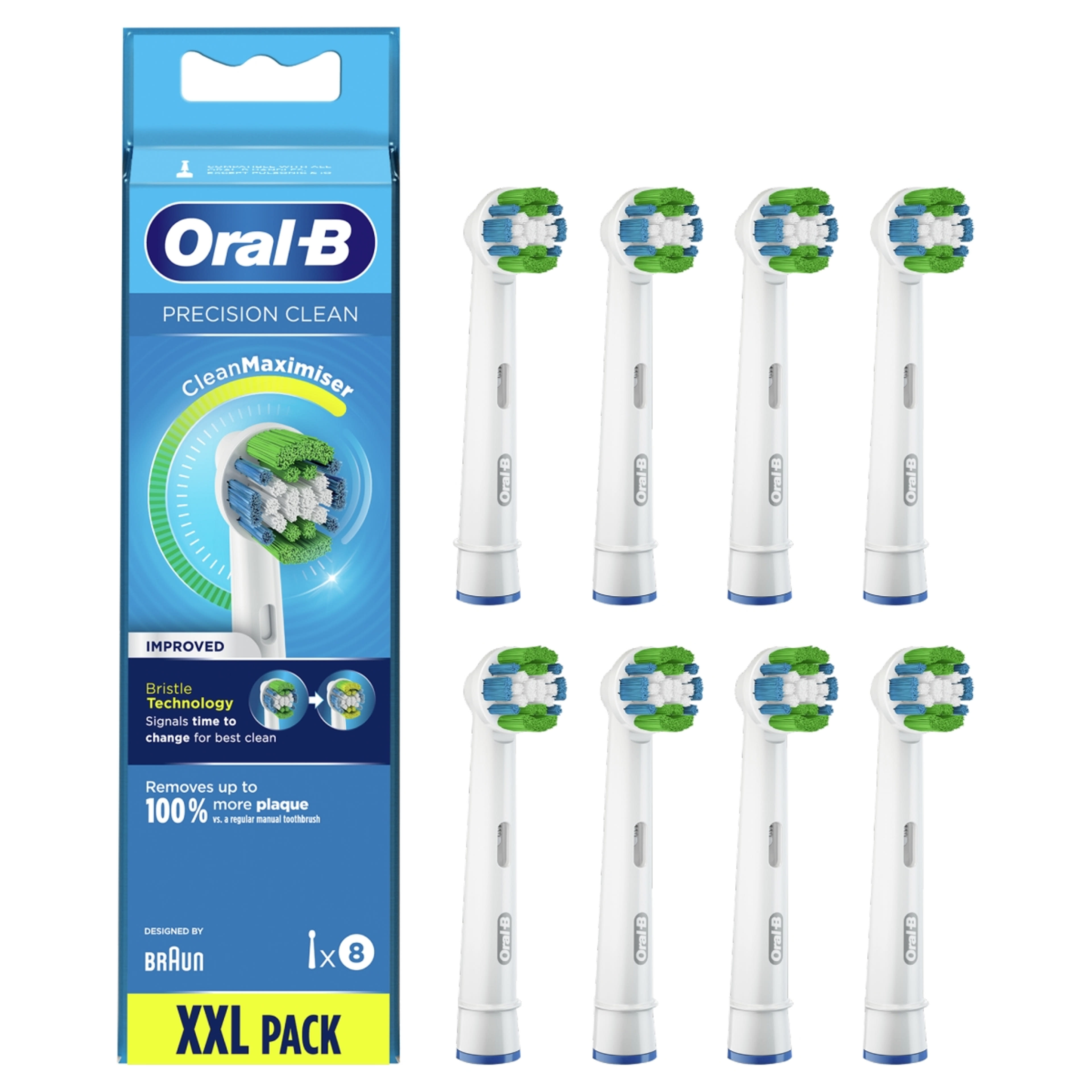 Oral B Precision Clean elektromos fogkefe pótfej - 8 db-2
