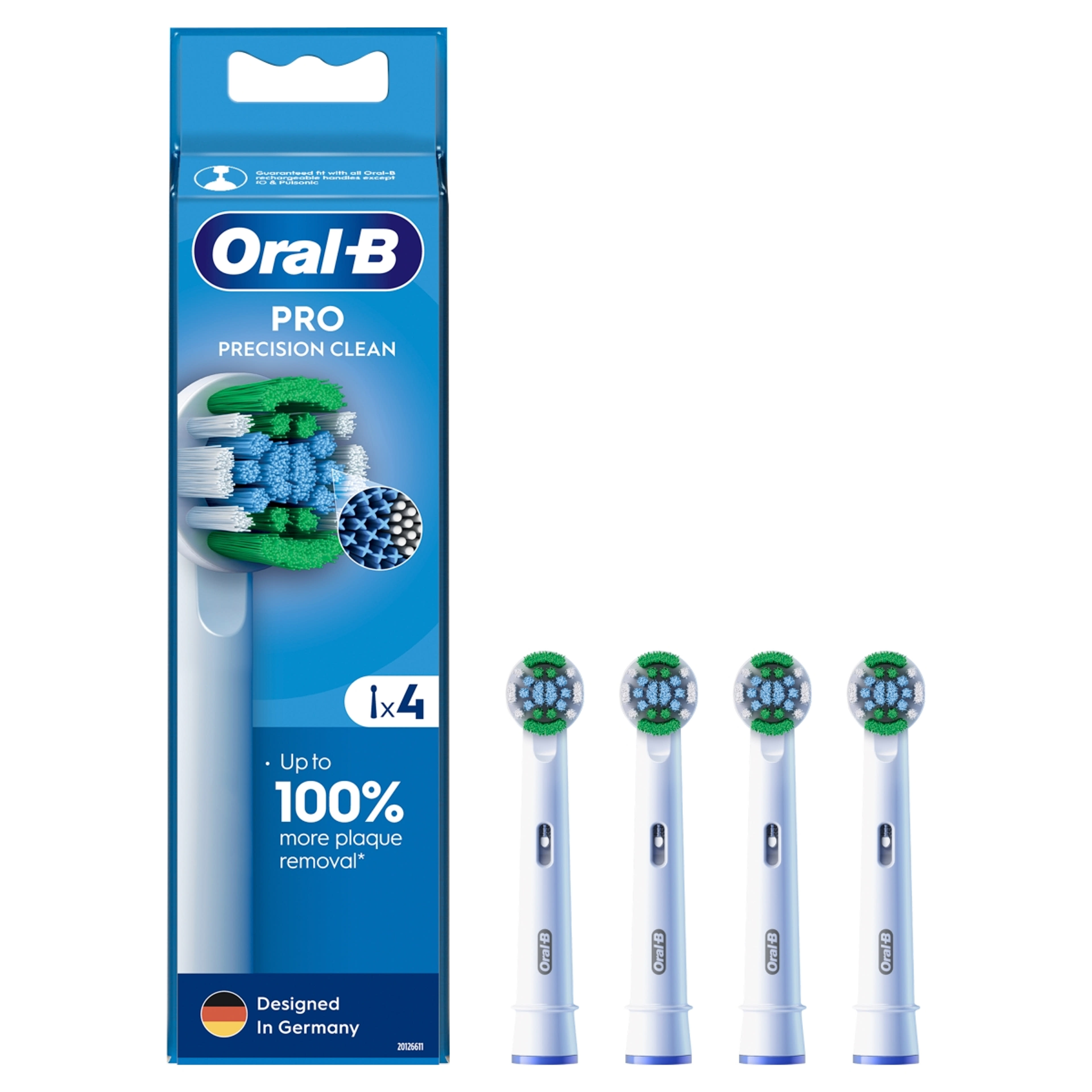 Oral-B Pro Precision Clean fogkefefej - 4 db-2