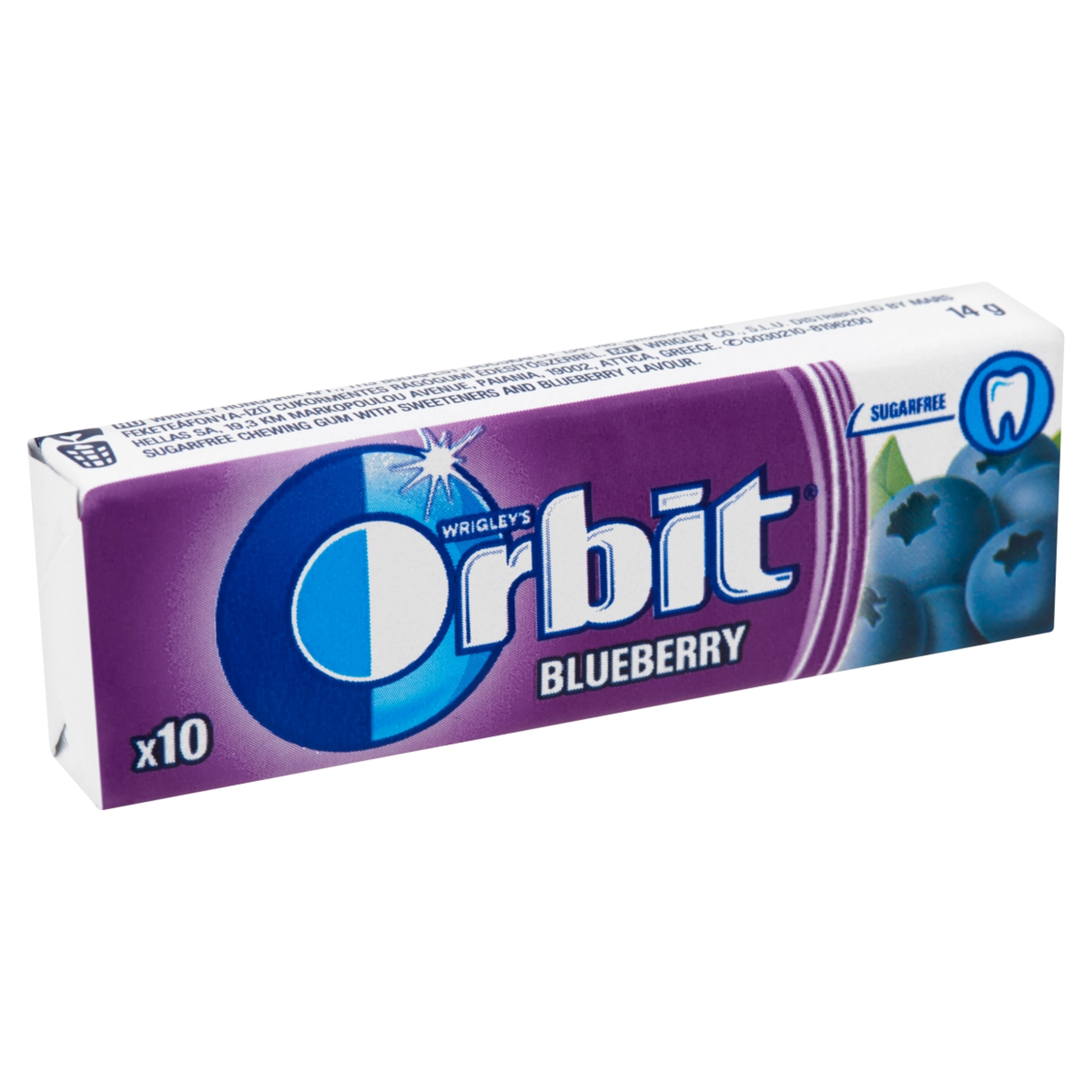 Orbit drazsé blueberry - 14 g-3