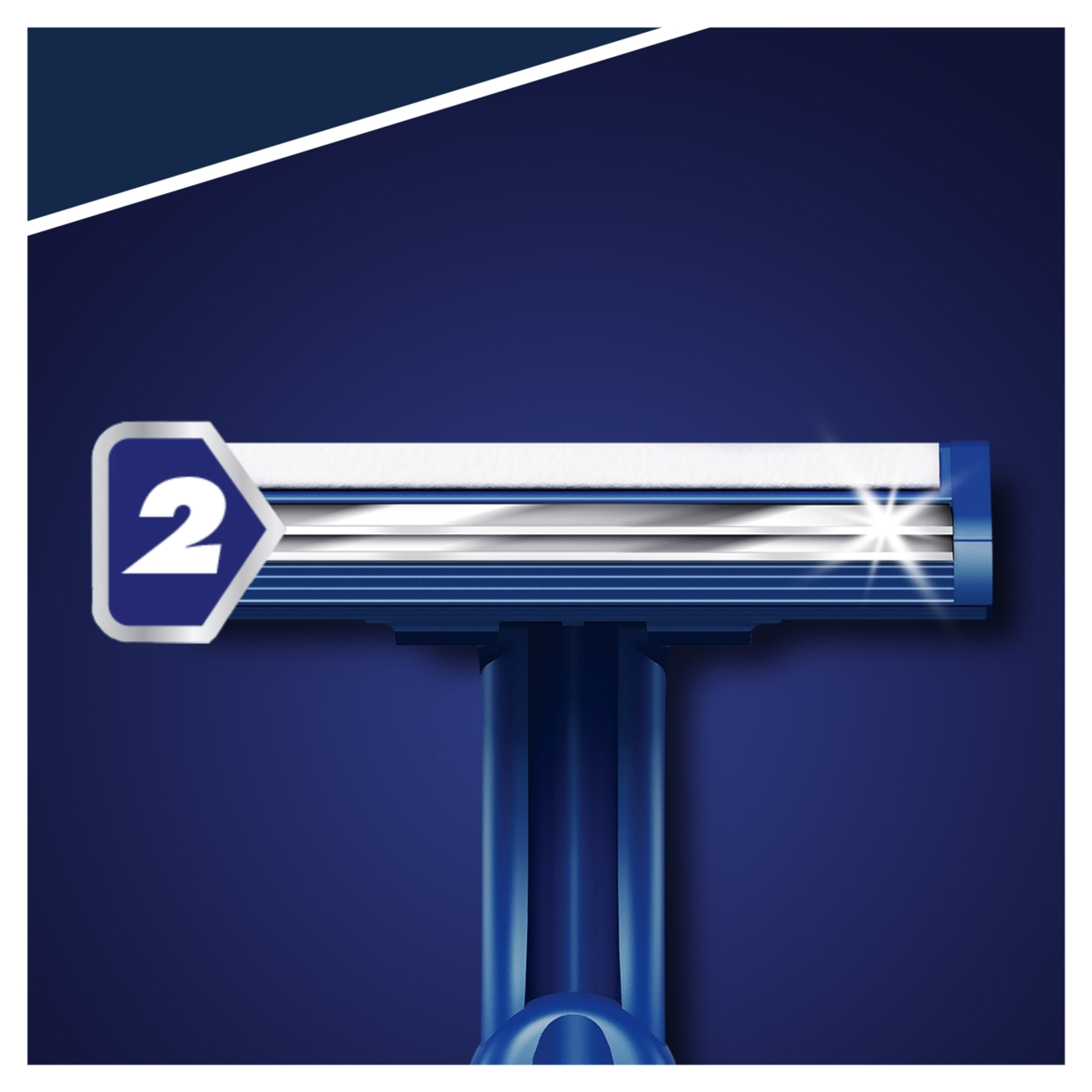 Gillette BlueII eldobható borotvák krémezõcsíkkal - 5 db-3