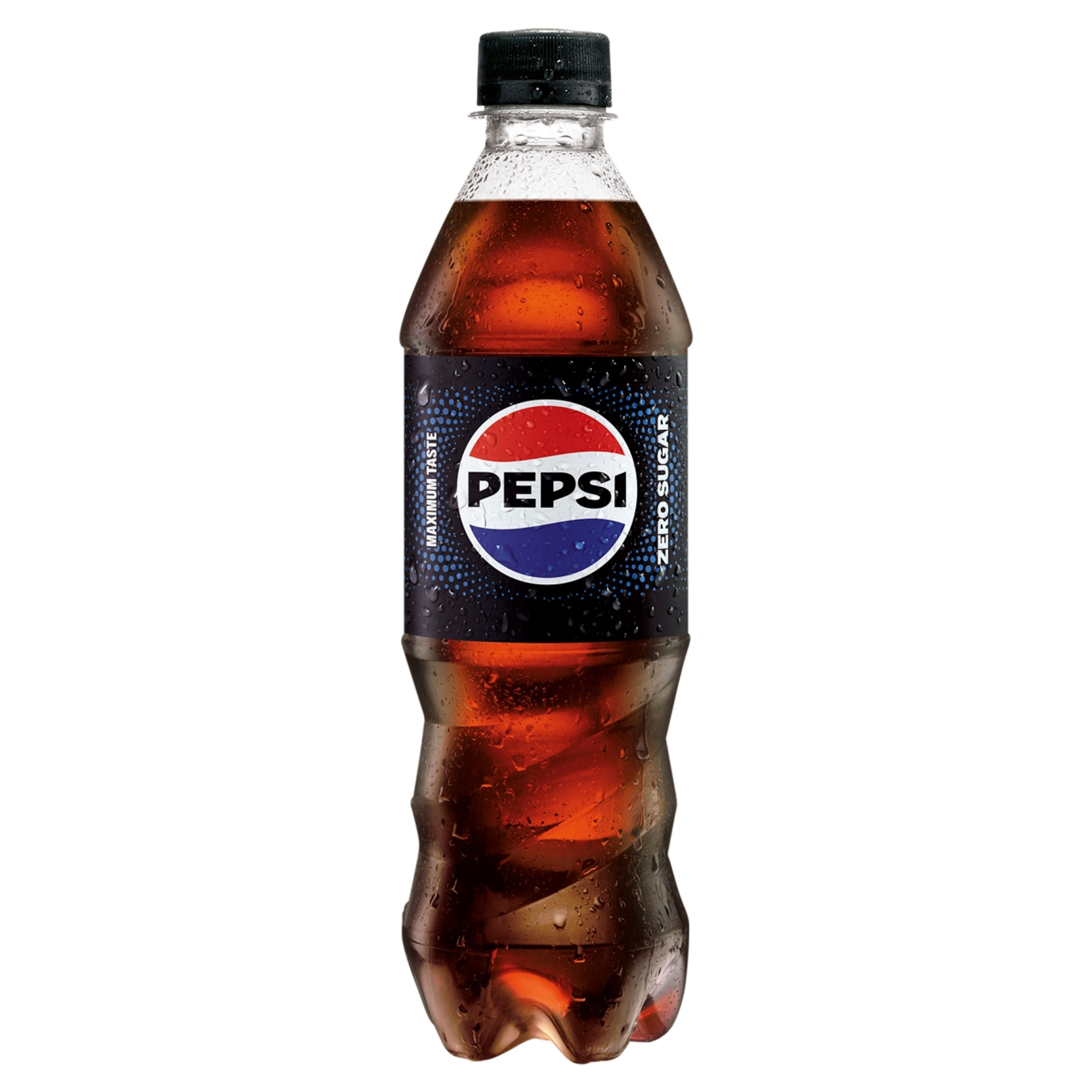Pepsi Zero colaízű szénsavas üdítőital édesítőszerekkel - 500 ml-1