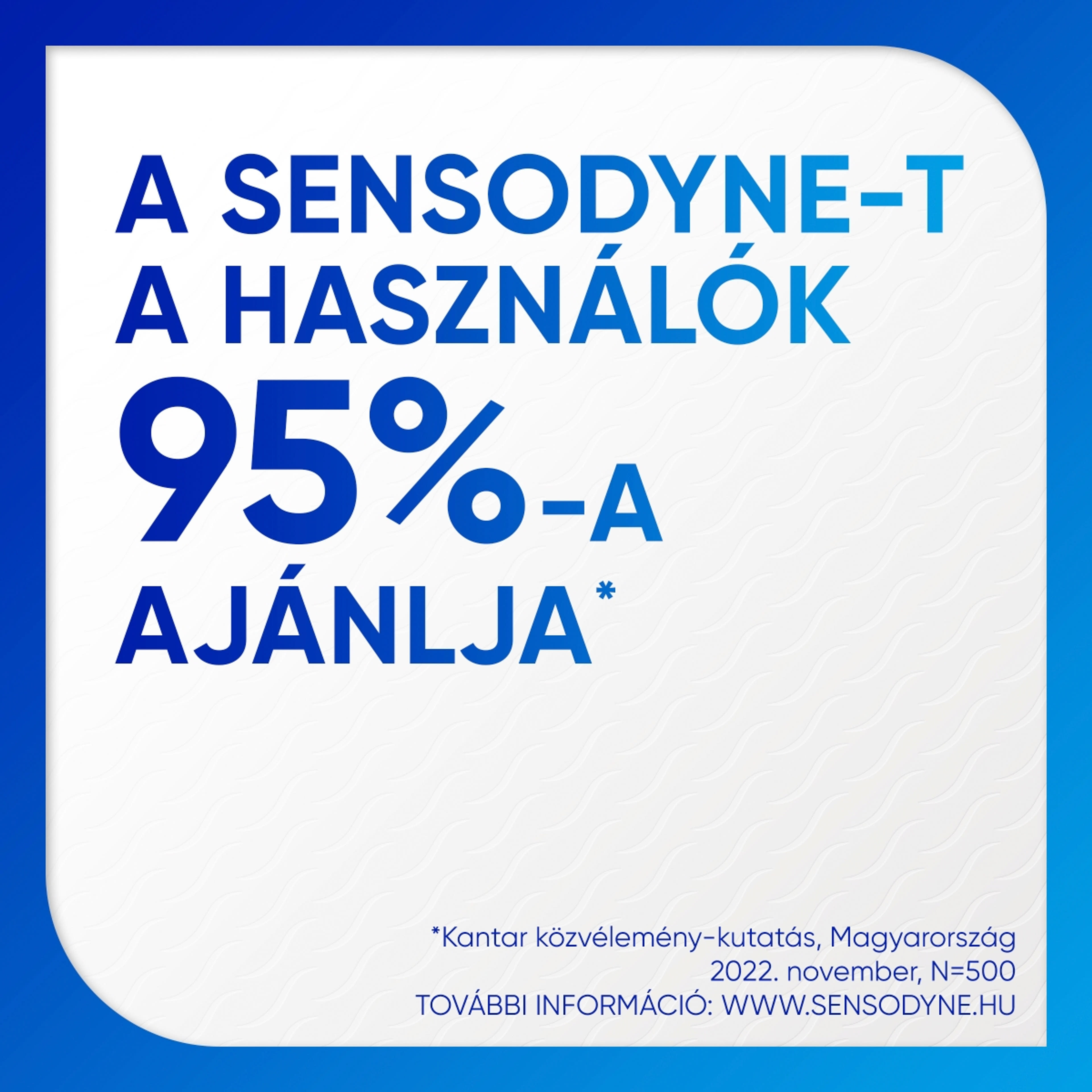 Sensodyne Fluoride fogkrém 2 x 75 ml - 150 ml-4