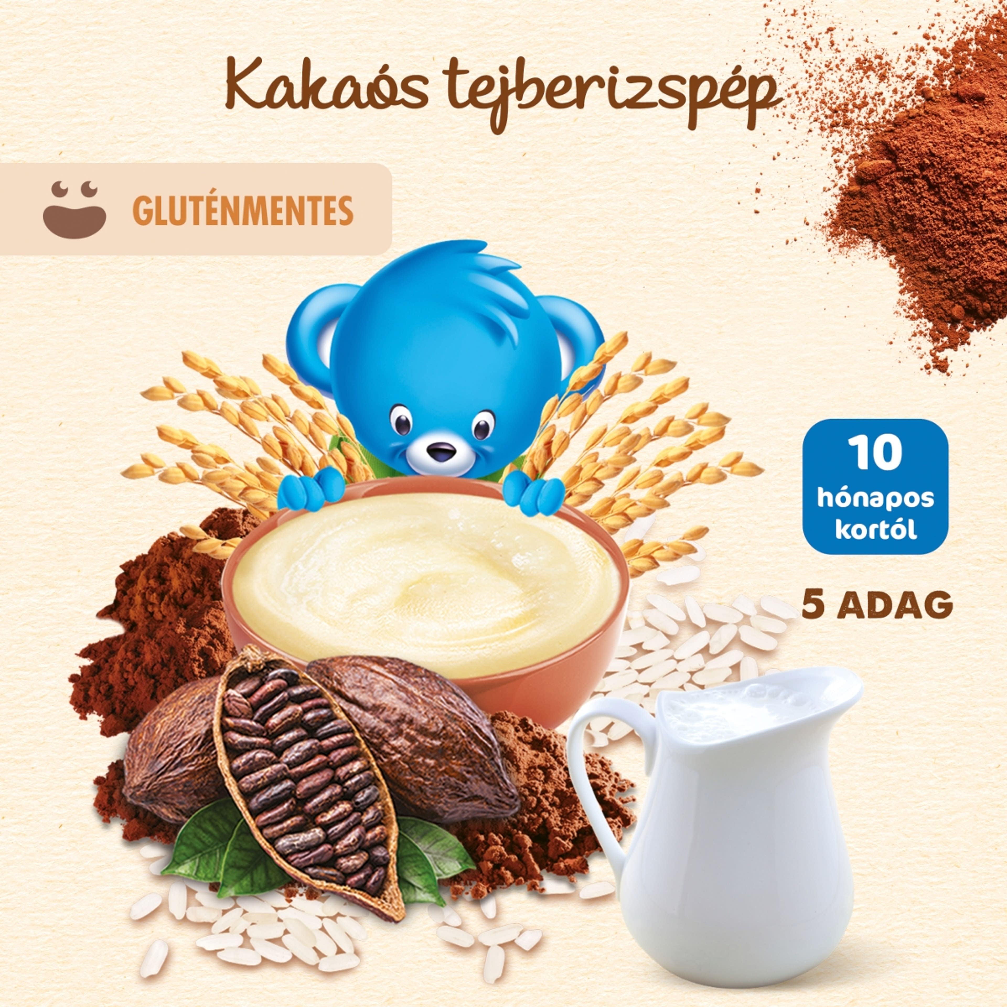 Nestlé kakaós tejberizspép 10 hónapos kortól - 230 g-3