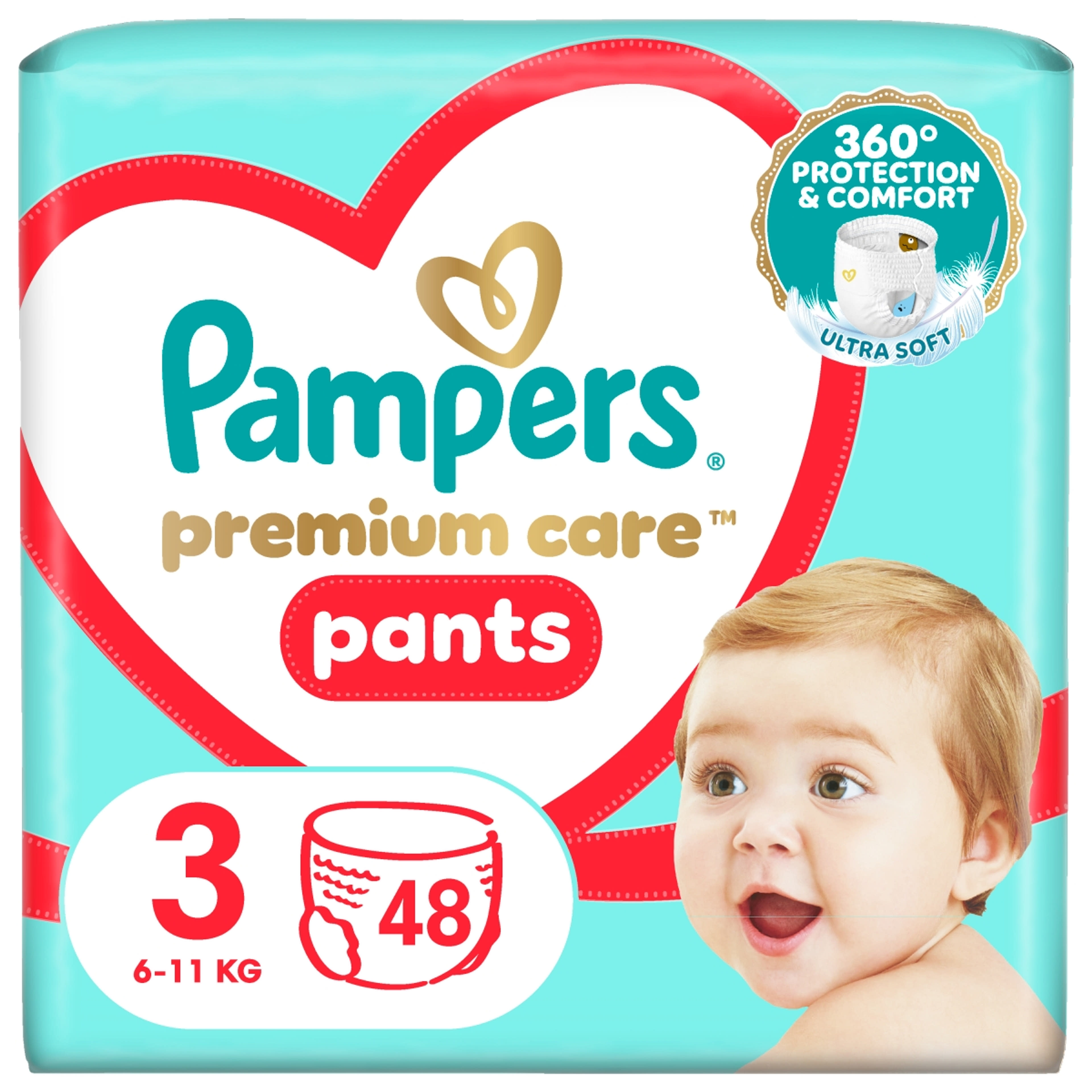 Pampers Premium Care Pants 3-as 6-10kg - 48 db-7